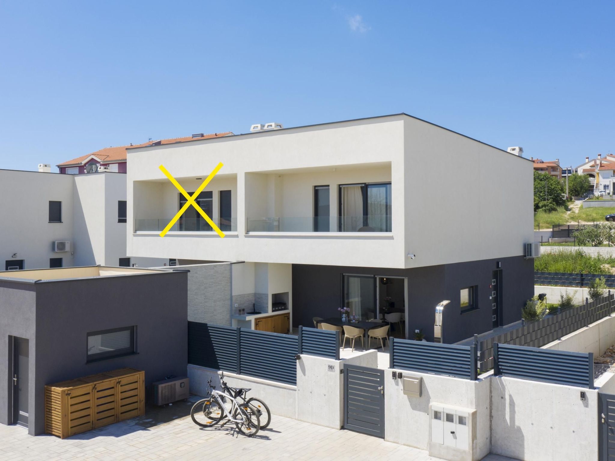 Villa Oasis mit beheiztem Pool, 700 m vom Meer entfernt-Inside