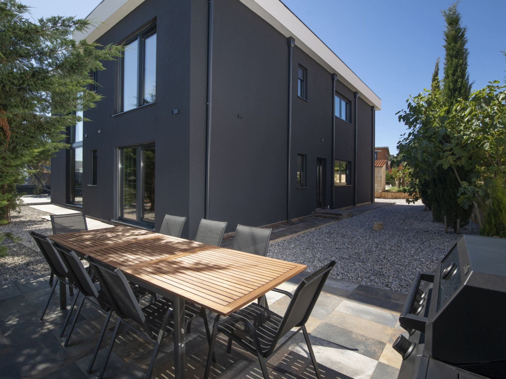 Villa Blick Istrien in der Nähe des Meeres-Binnen