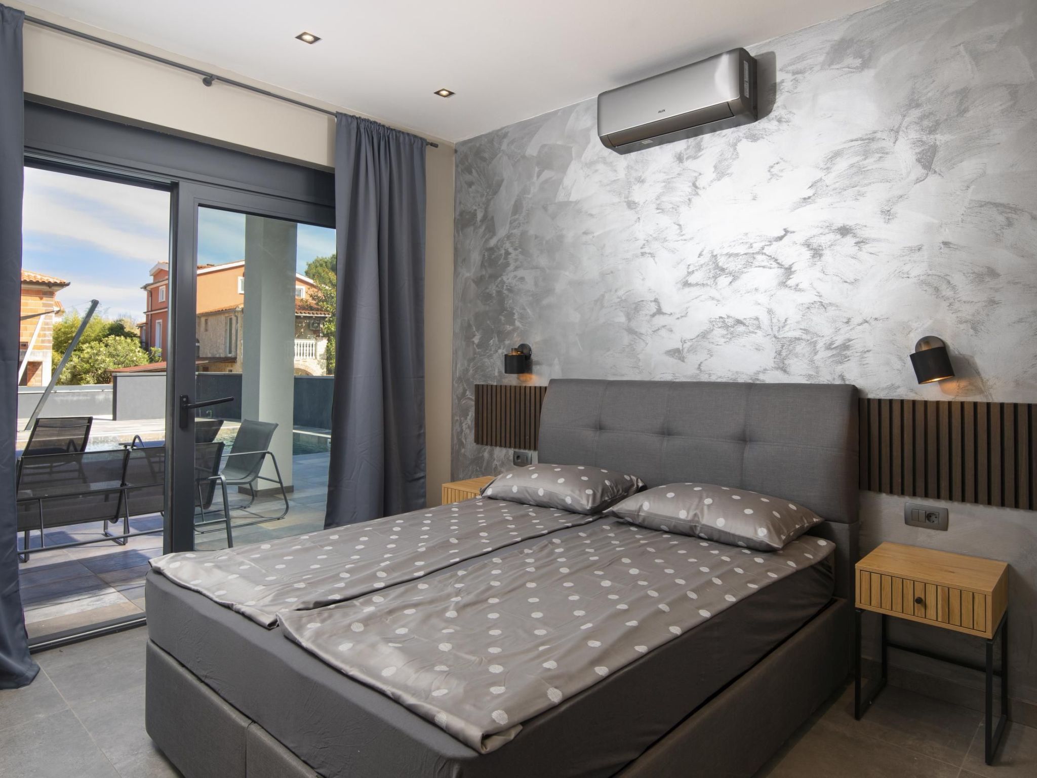 Villa Blick Istrien in der Nähe des Meeres-Binnen