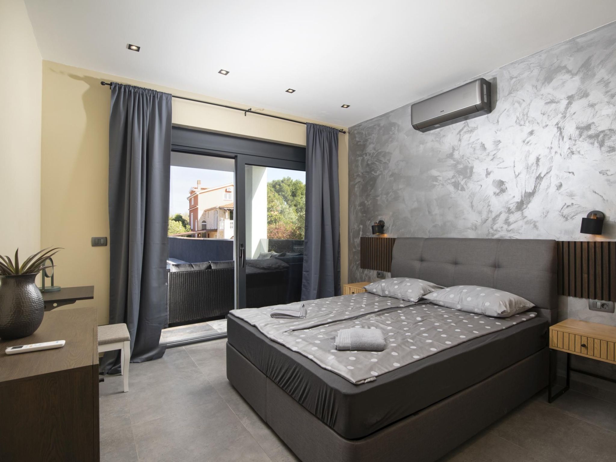 Villa Blick Istrien in der Nähe des Meeres-Binnen