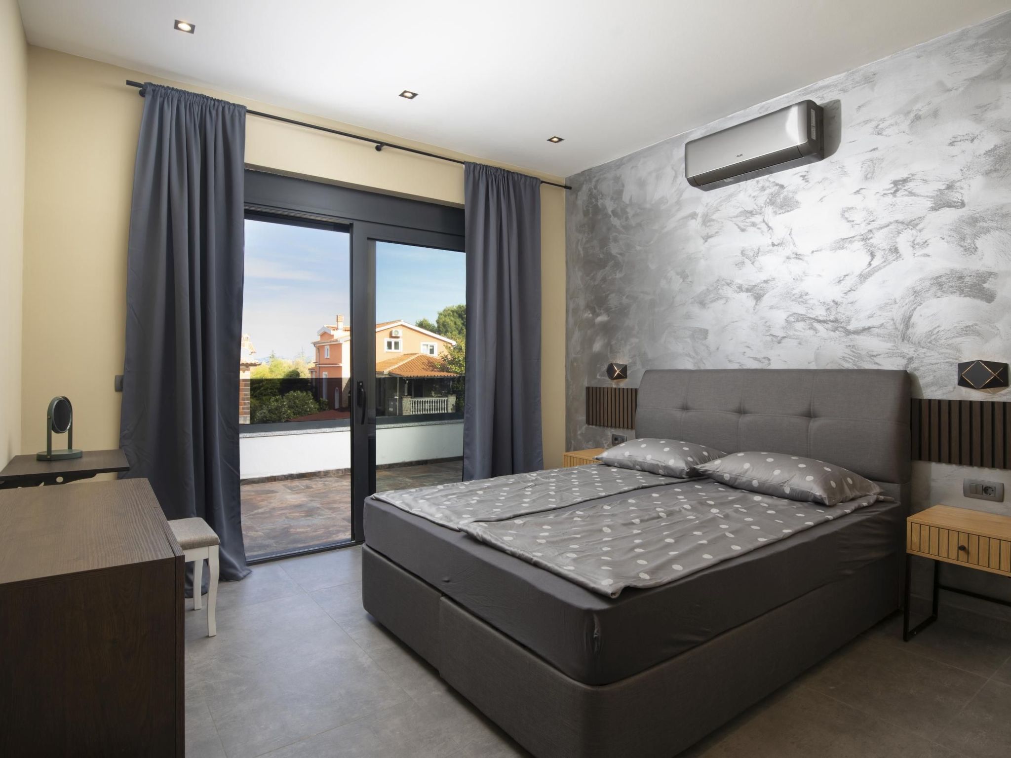 Villa Blick Istrien in der Nähe des Meeres-Binnen