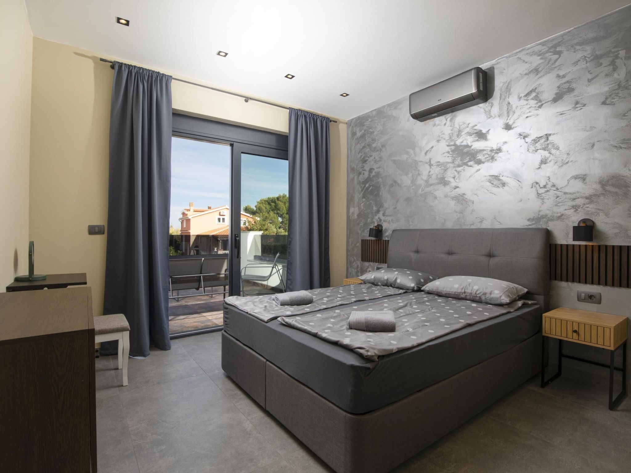 Villa Blick Istrien in der Nähe des Meeres-Binnen