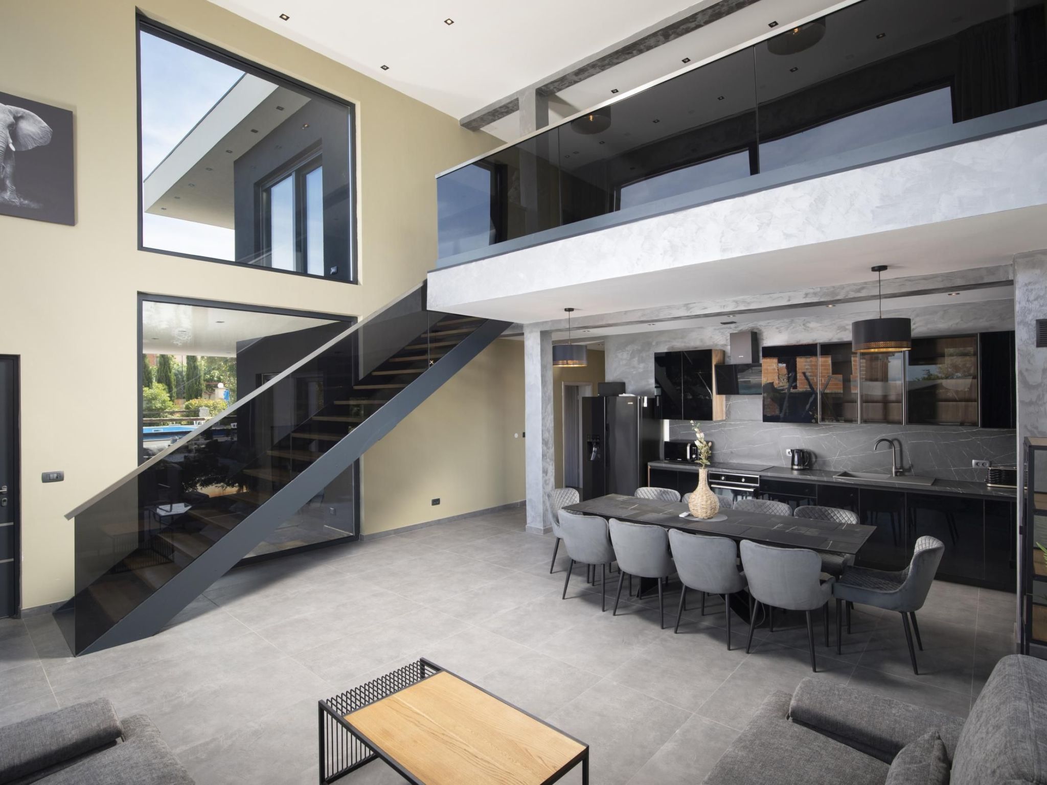 Villa Blick Istrien in der Nähe des Meeres-Binnen