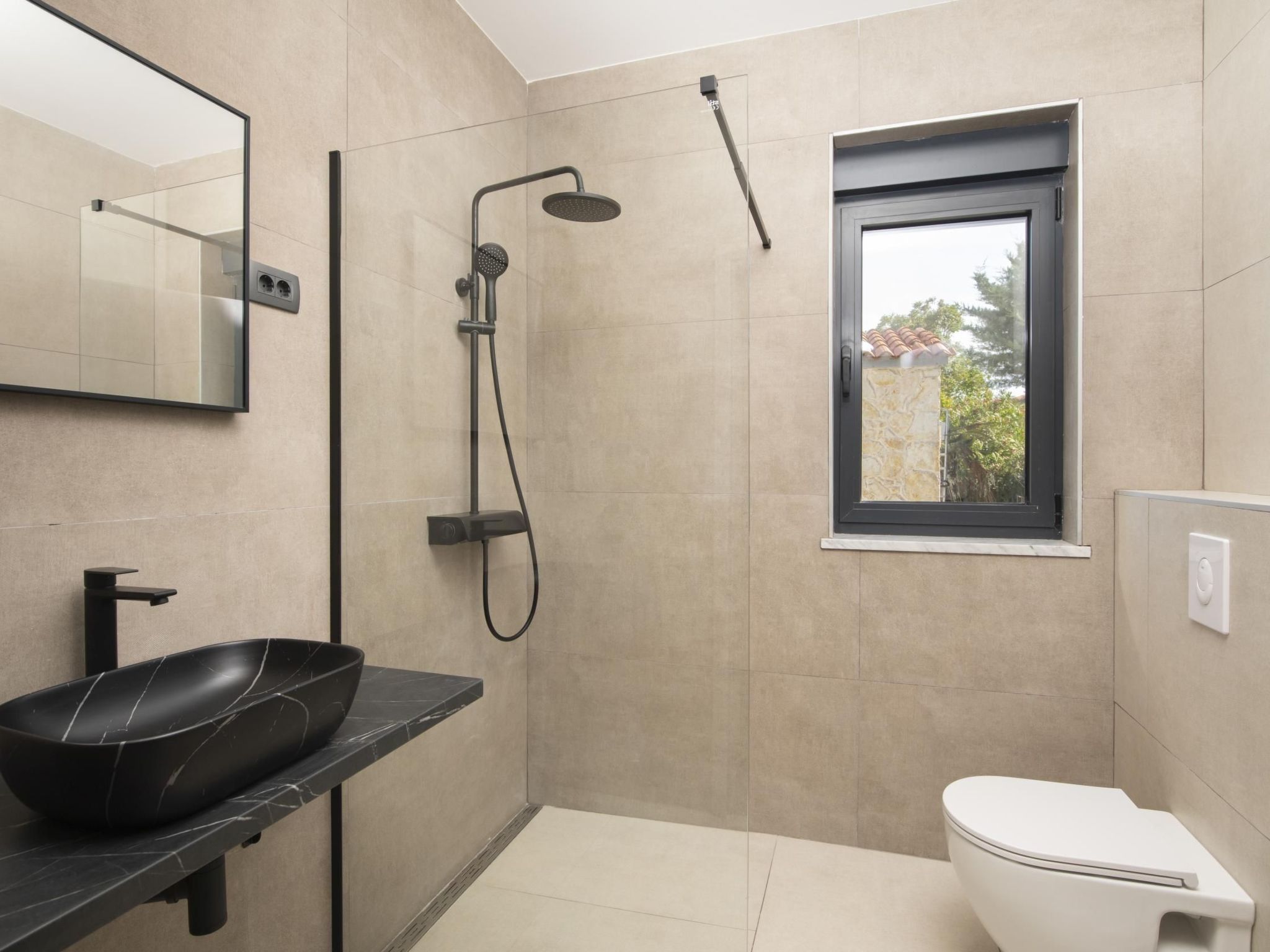 Villa Blick Istrien in der Nähe des Meeres-Binnen