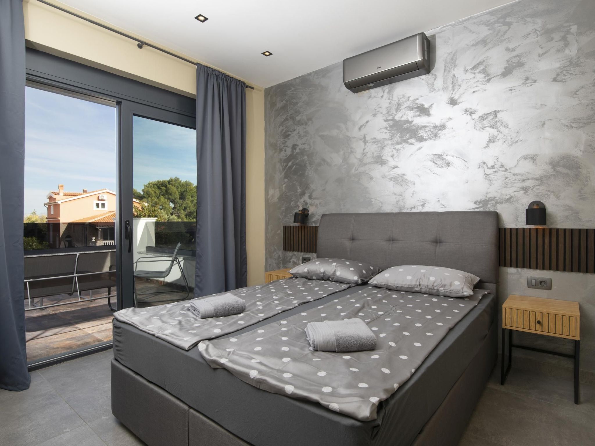 Villa Blick Istrien in der Nähe des Meeres-Binnen