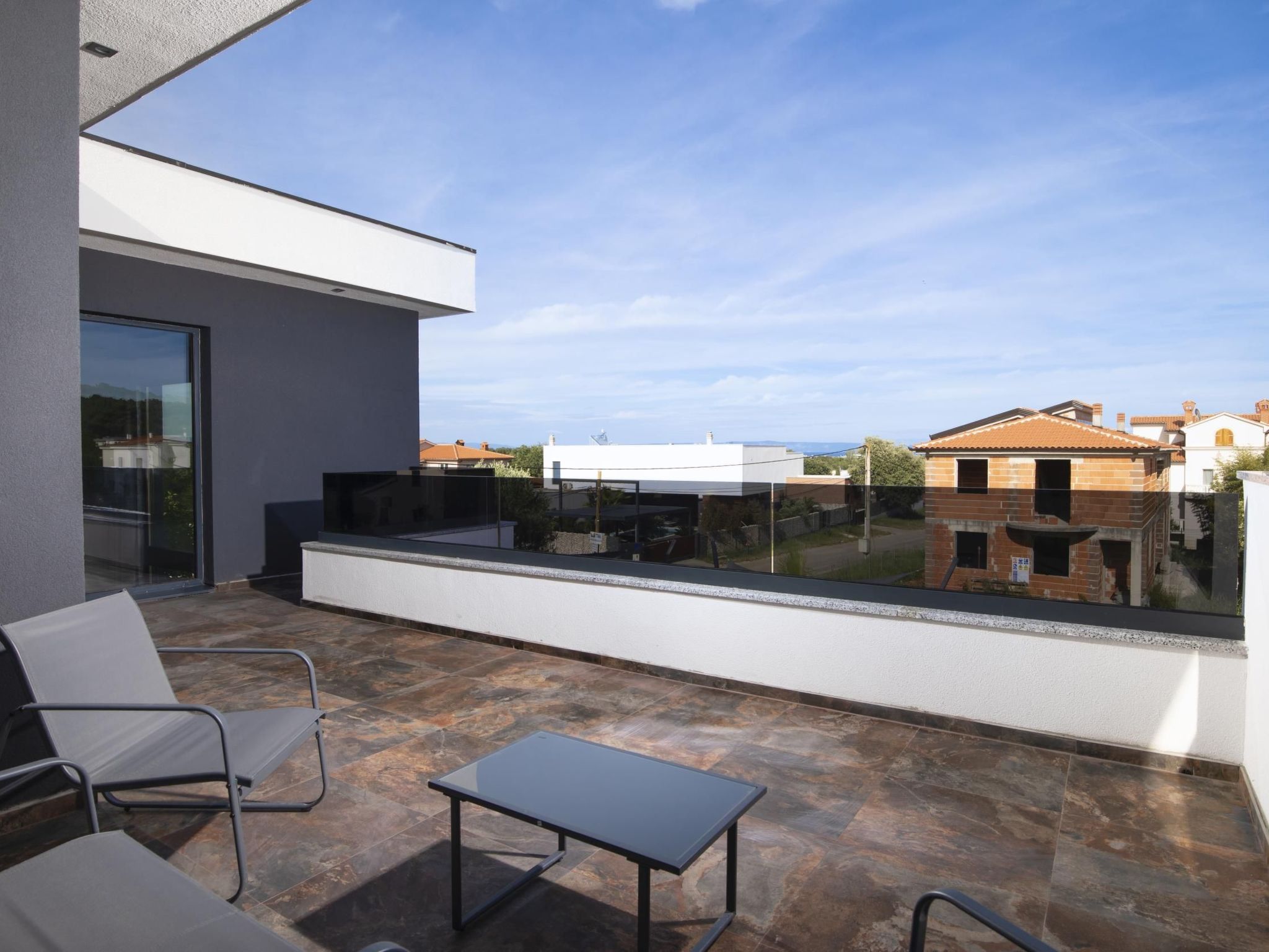 Villa Blick Istrien in der Nähe des Meeres-Binnen