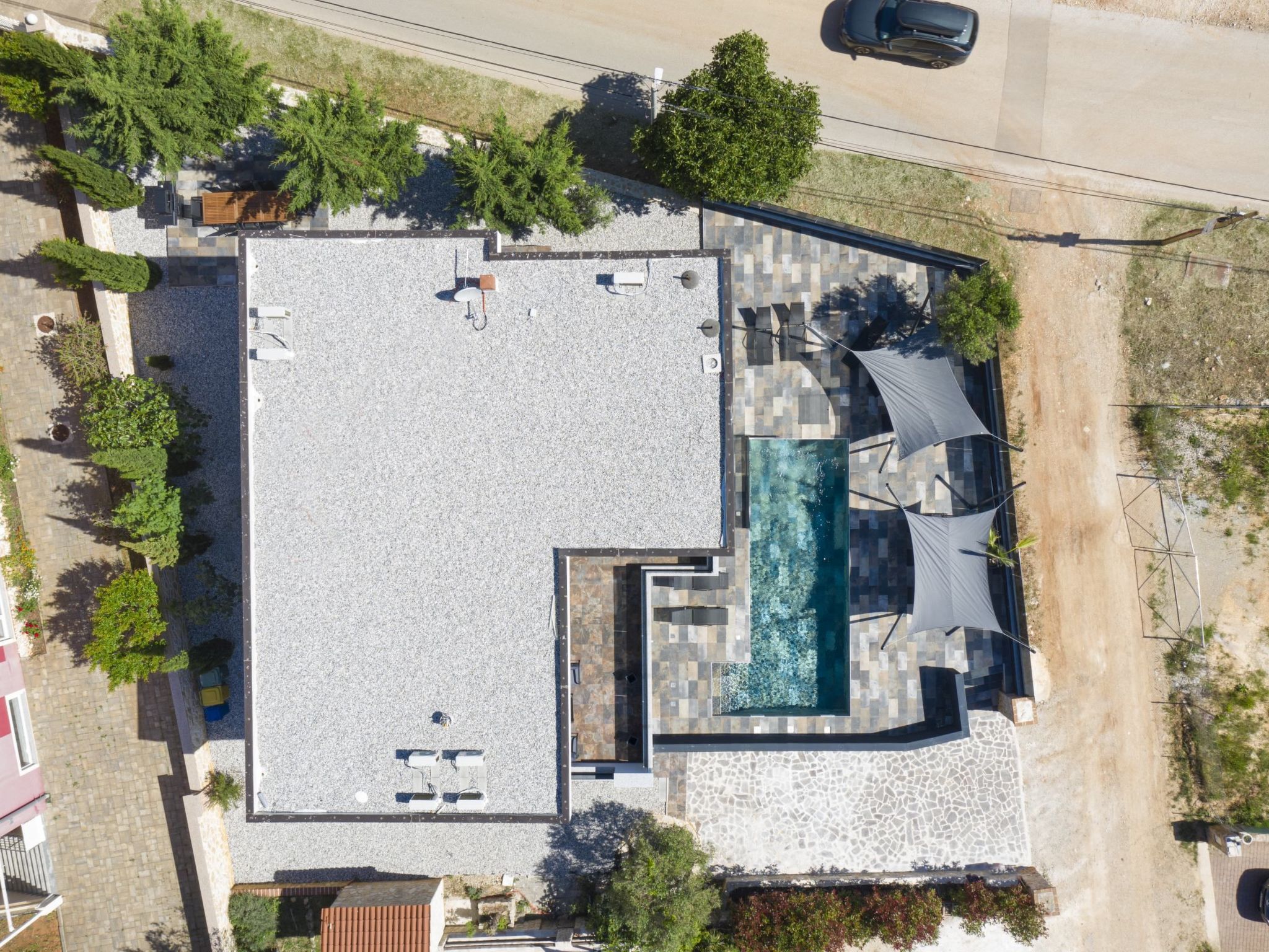 Villa Blick Istrien in der Nähe des Meeres-Binnen