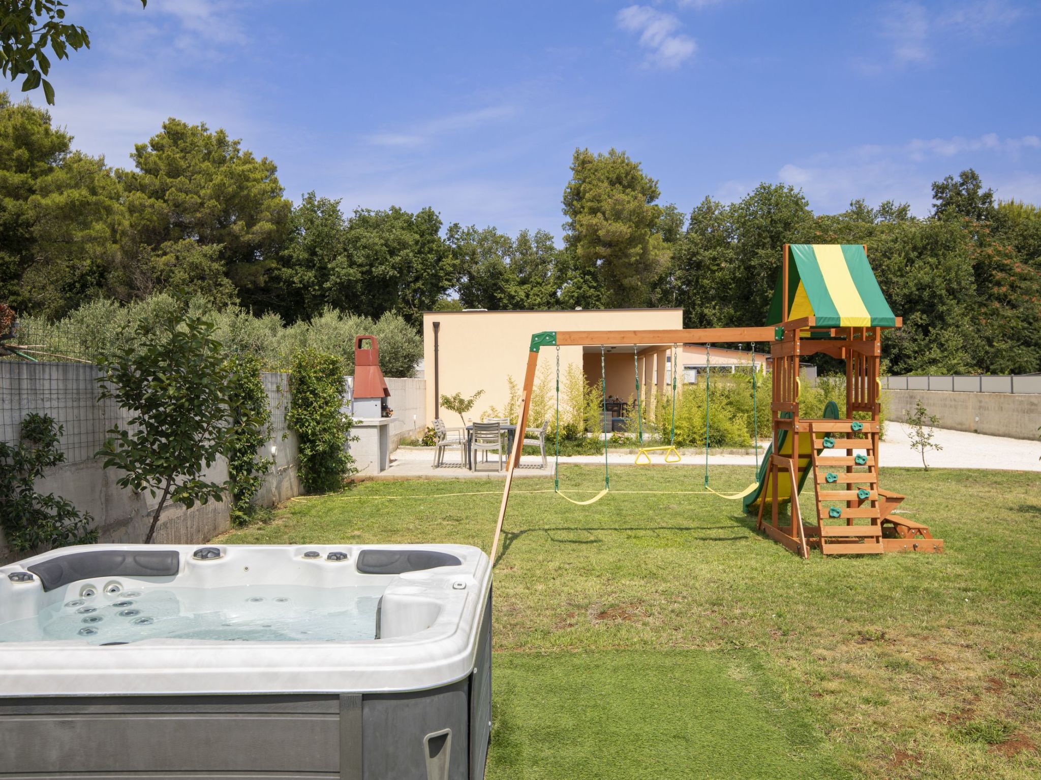 Feriensiedlung Stancija Matošić-Drinnen