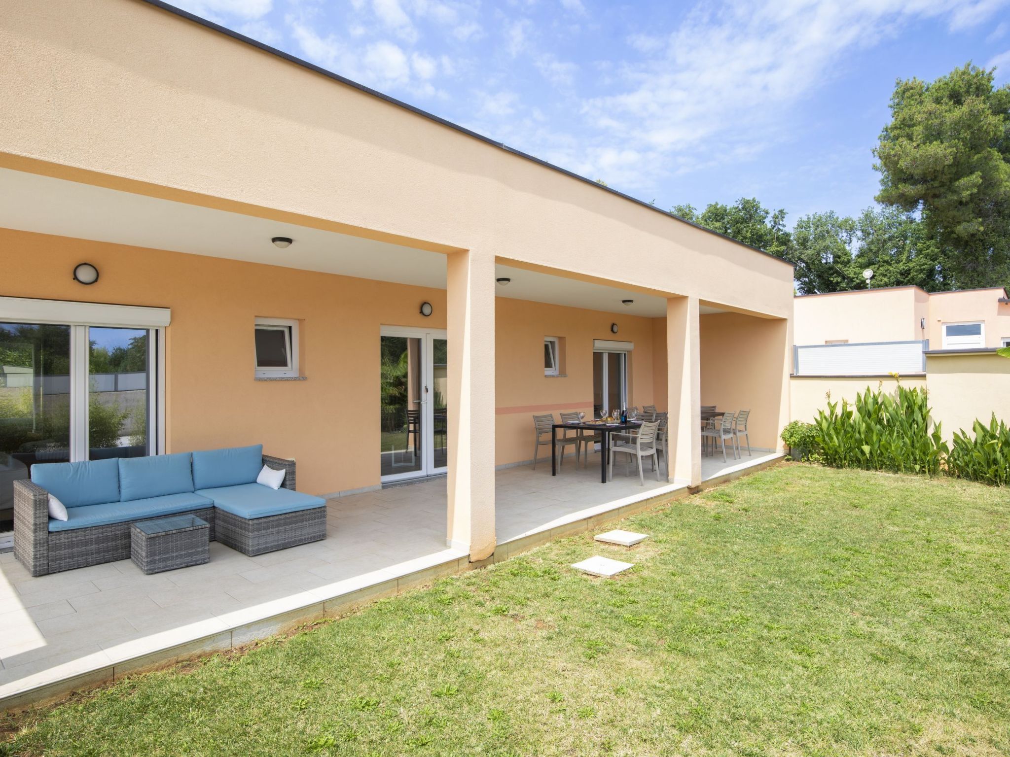 Feriensiedlung Stancija Matošić-Drinnen