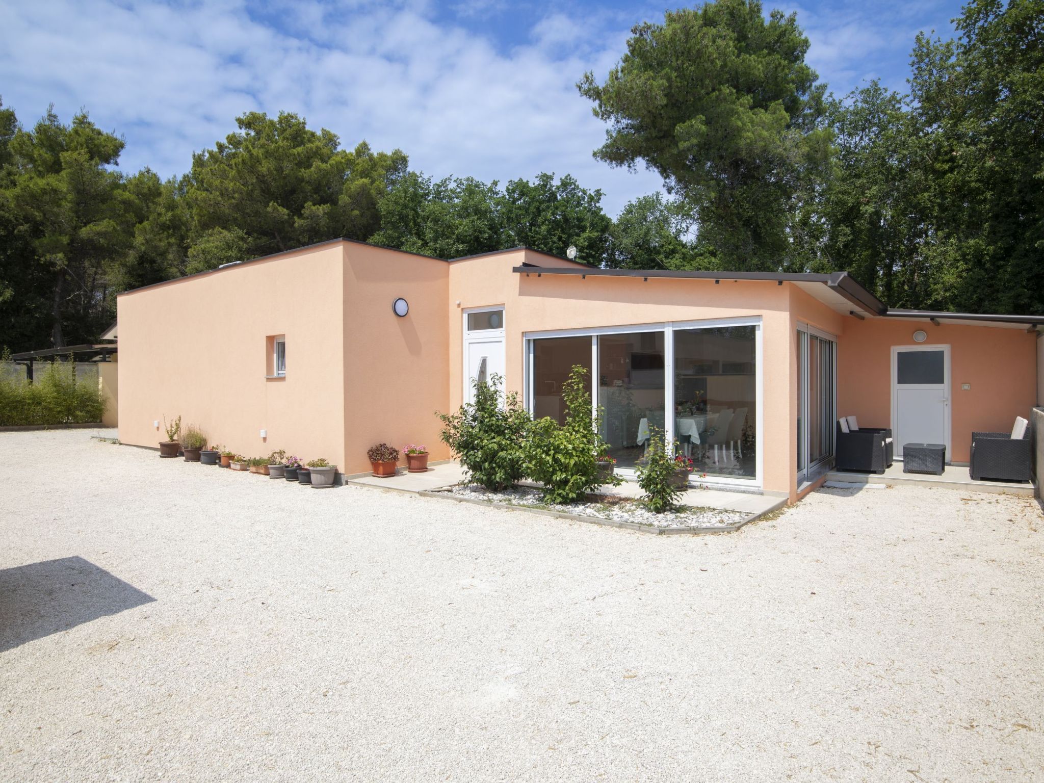 Feriensiedlung Stancija Matošić-Drinnen