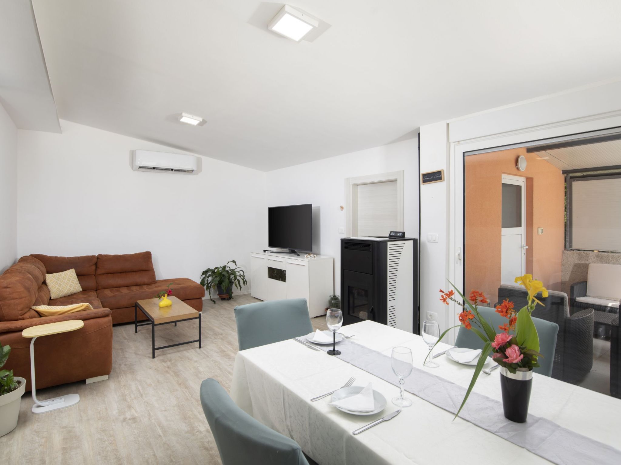 Feriensiedlung Stancija Matošić-Drinnen