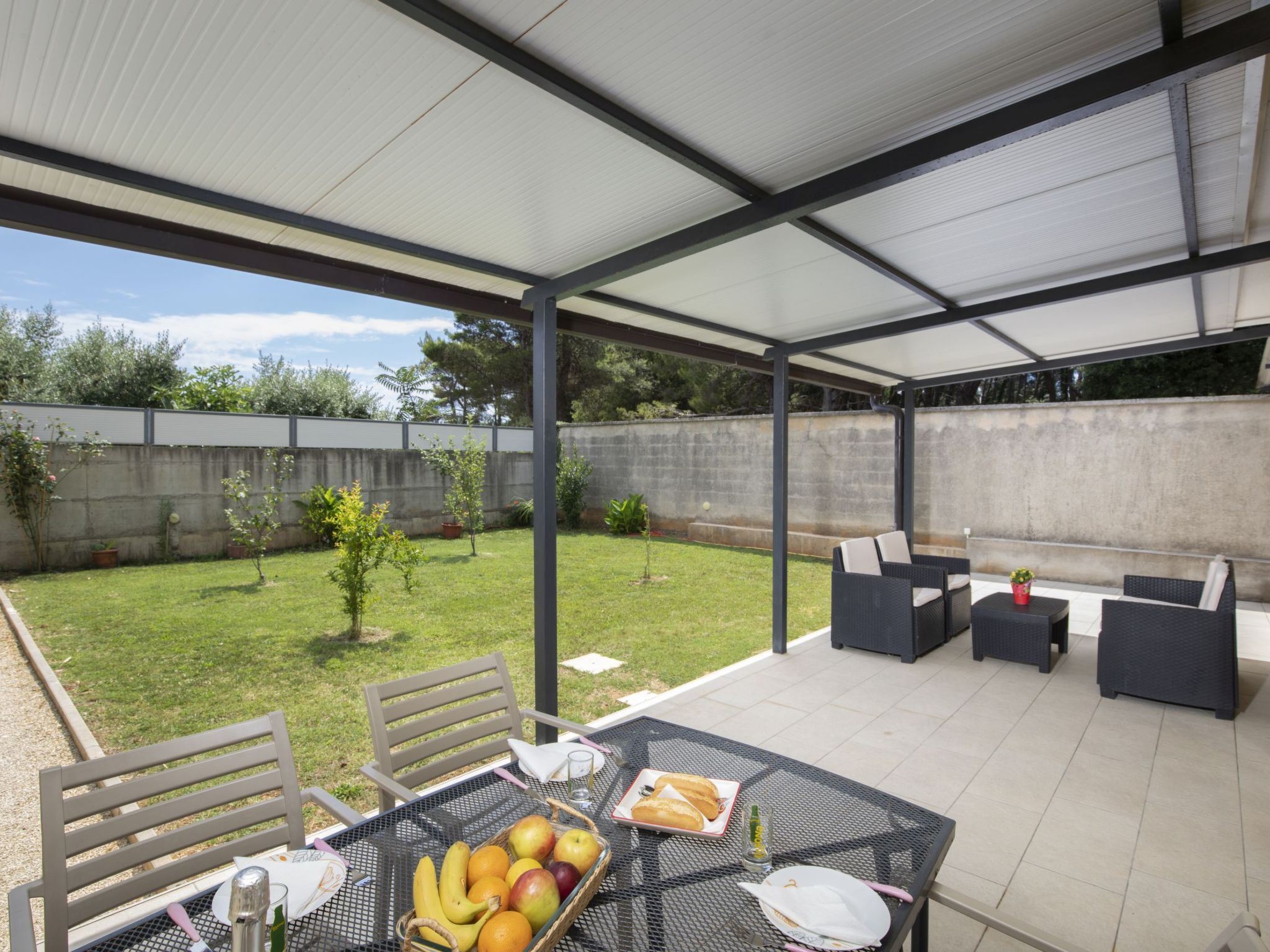 Feriensiedlung Stancija Matošić-Drinnen