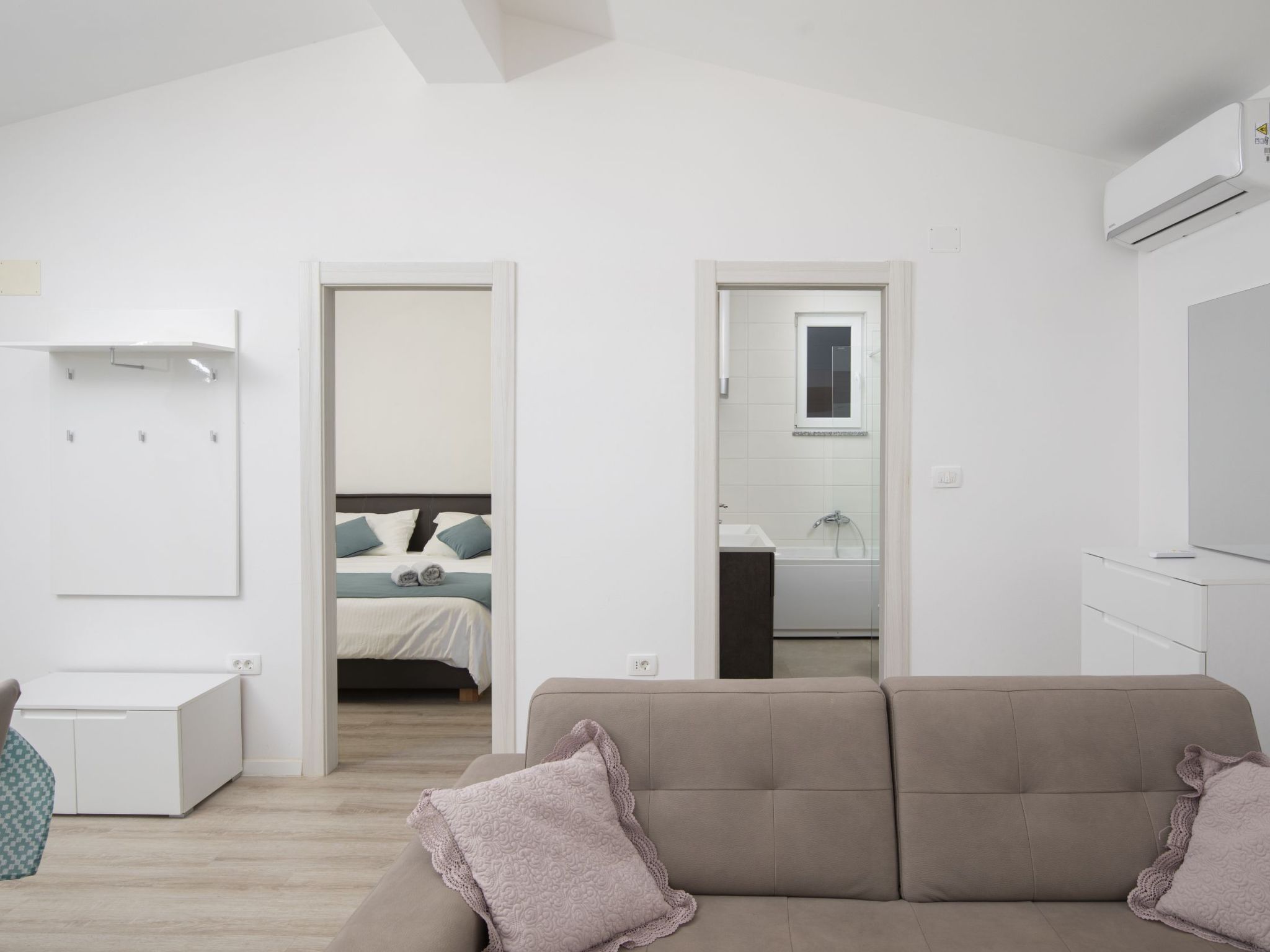 Feriensiedlung Stancija Matošić-Drinnen