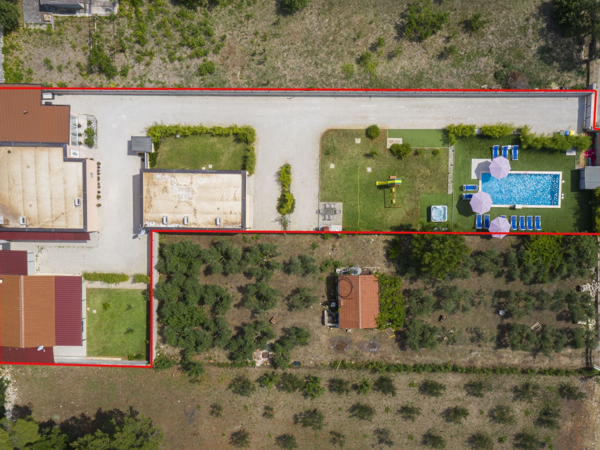 Feriensiedlung Stancija Matošić-Drinnen