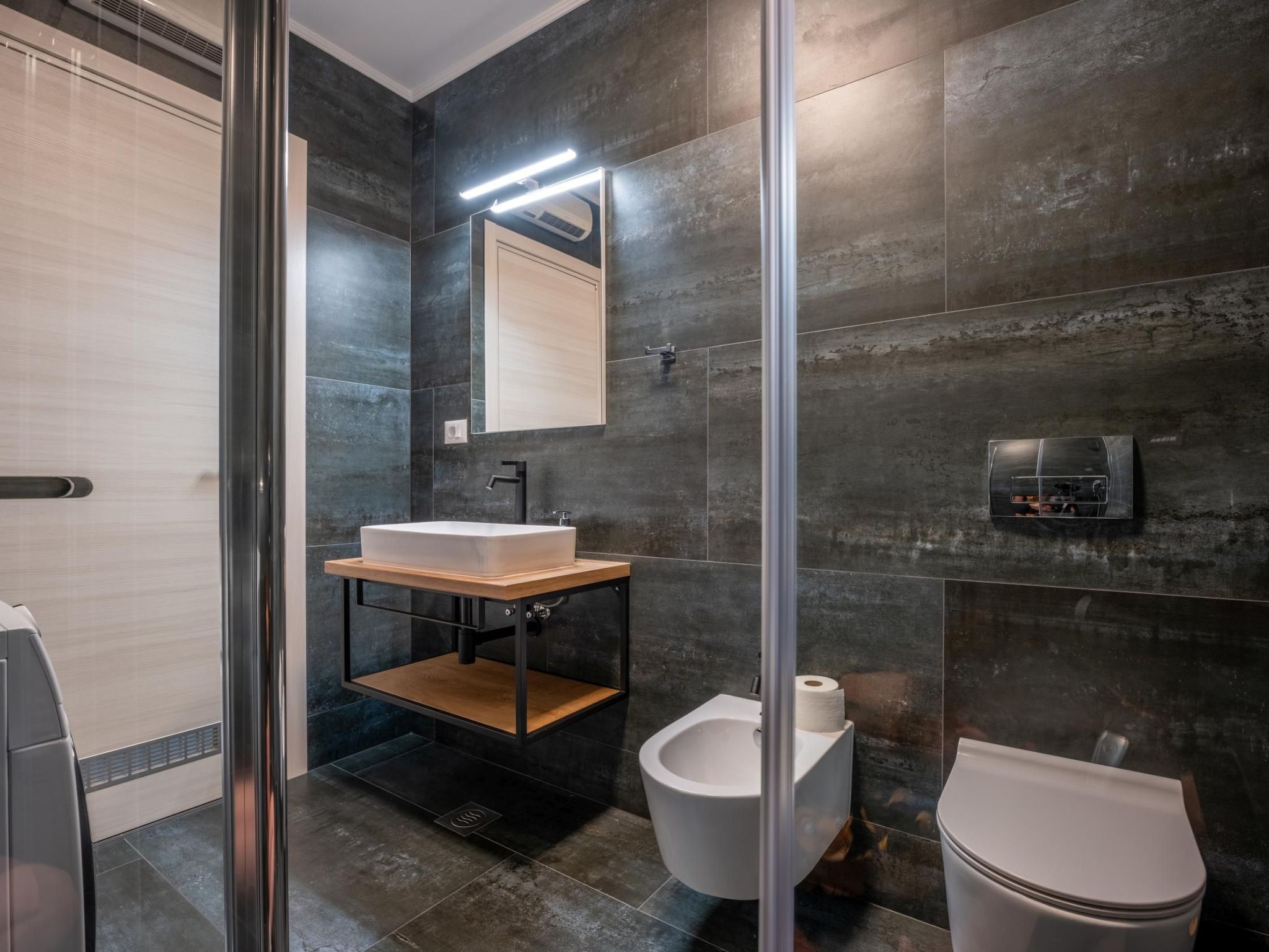 Apartment Rose mit privatem Pool-Drinnen