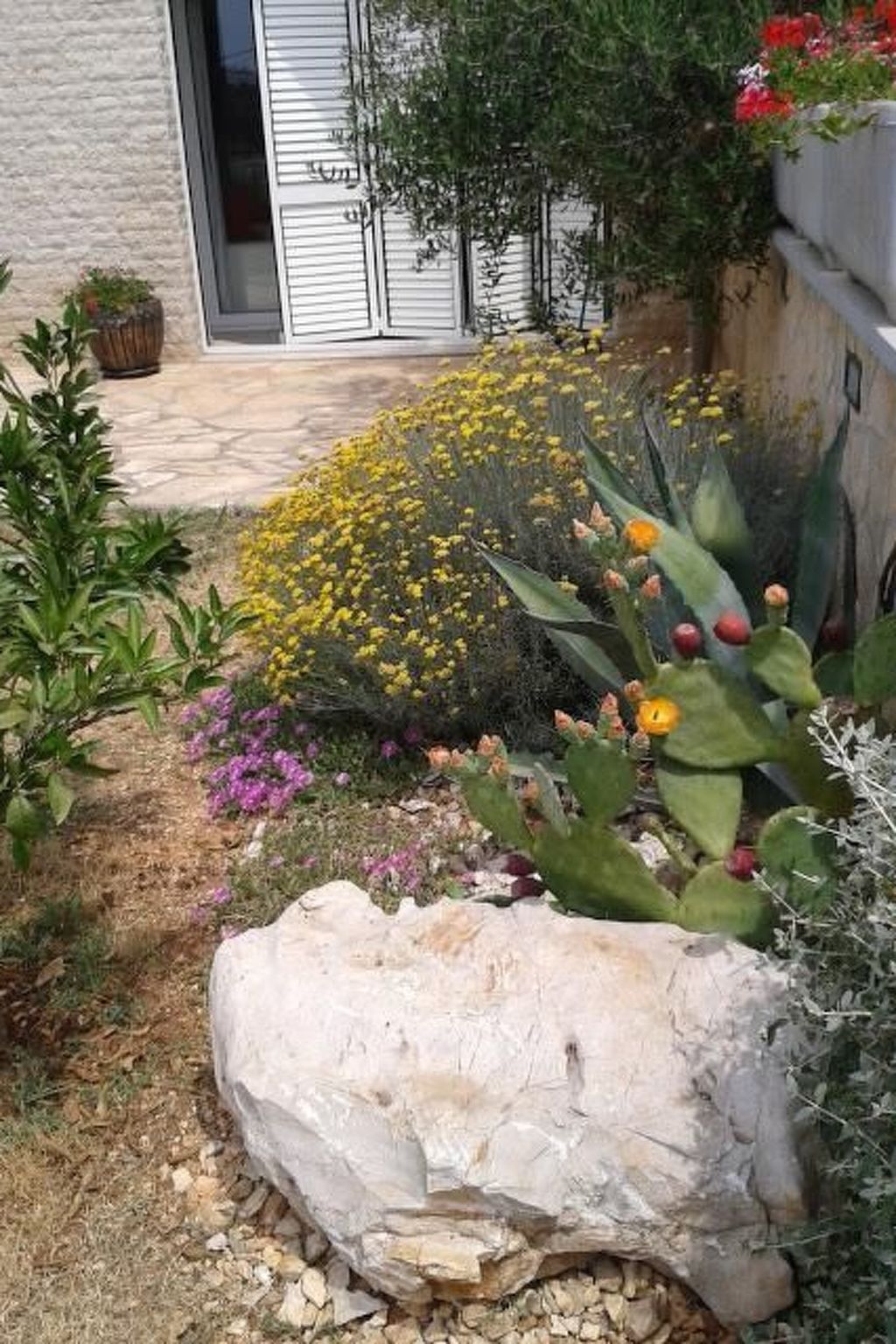 Direkt am Meer liegendes Apartment mit Garten-Binnen