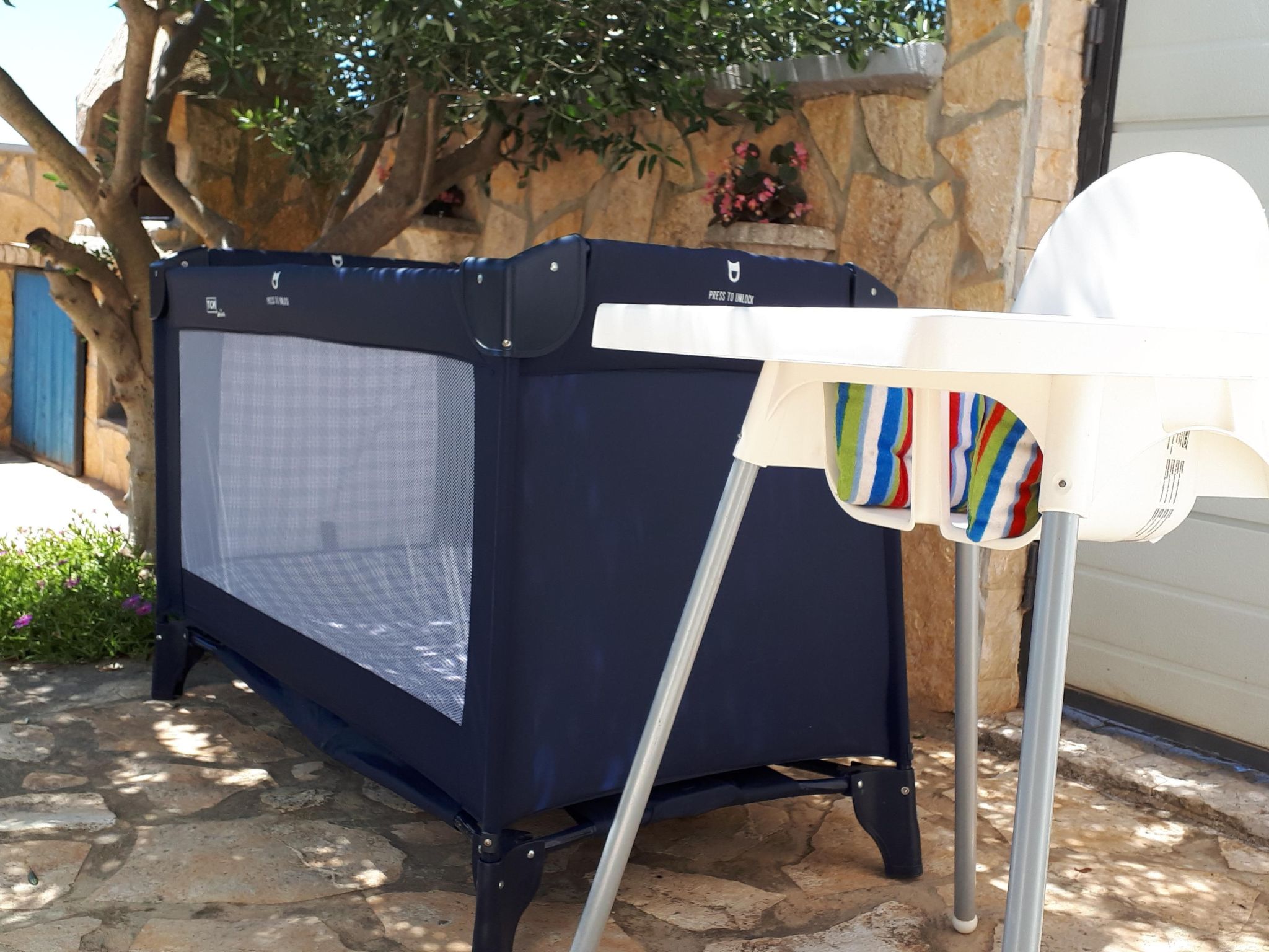 Direkt am Meer liegendes Apartment mit Garten-Binnen