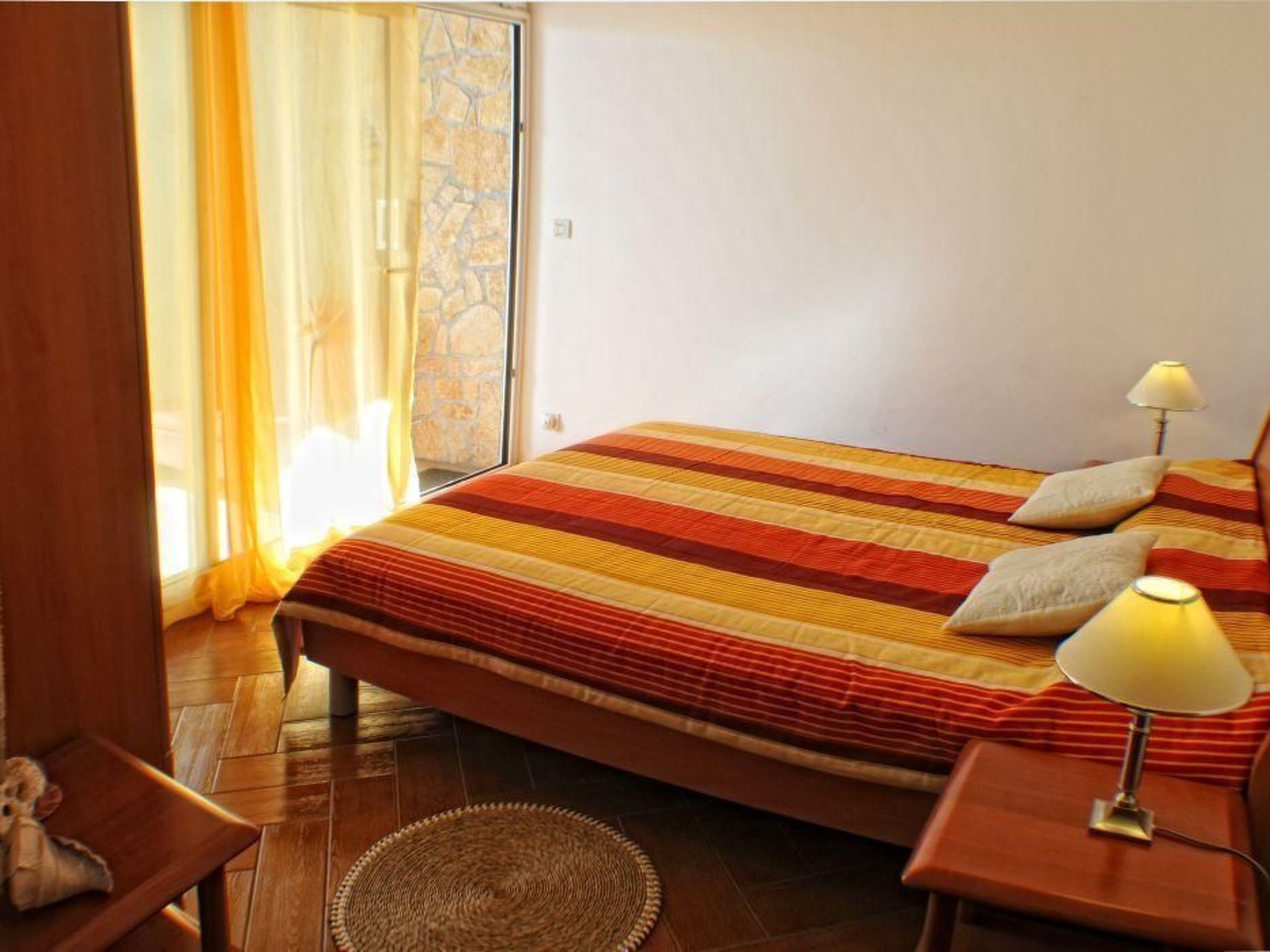 Direkt am Meer liegendes Apartment mit Garten-Binnen