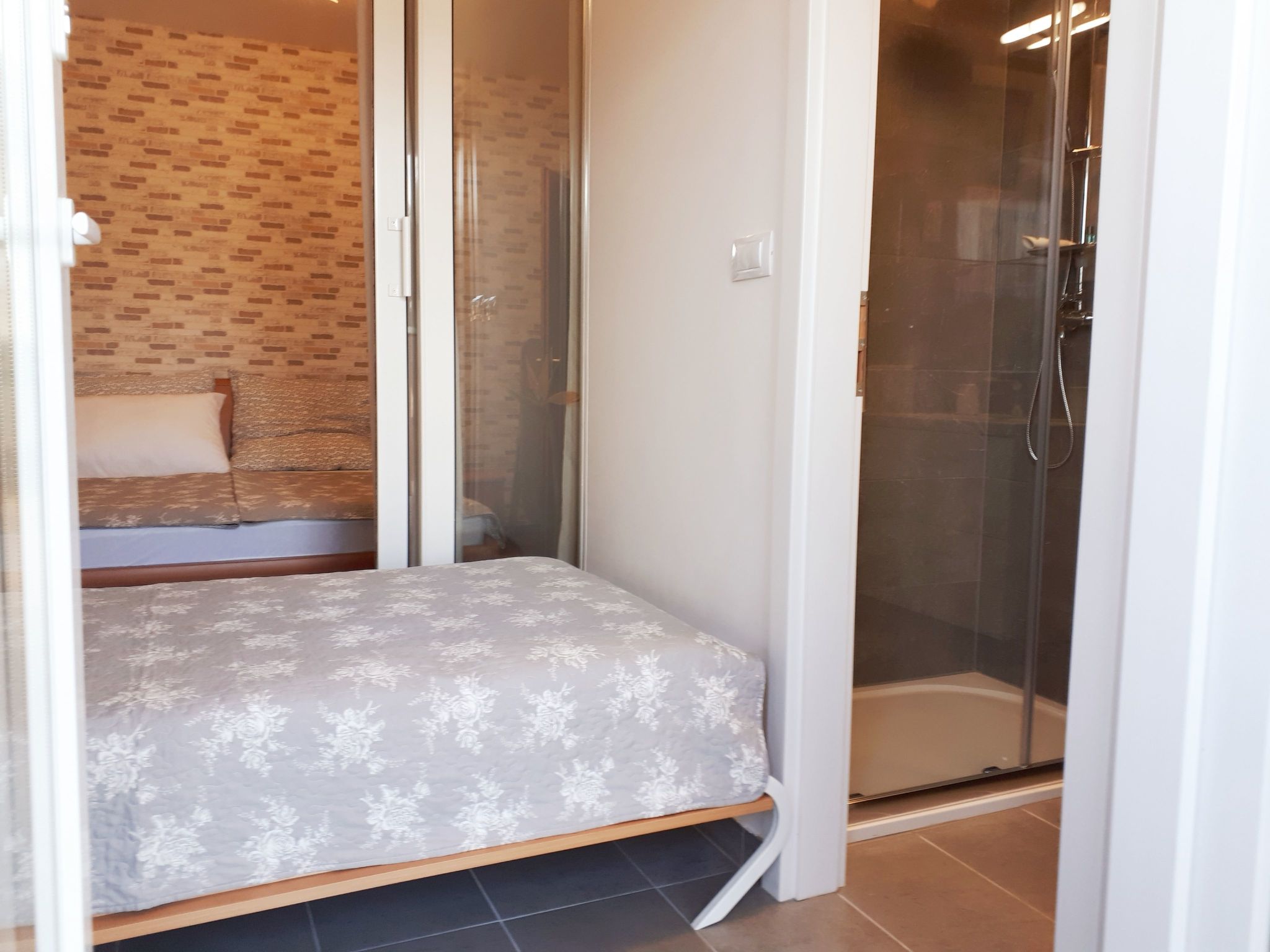 Direkt am Meer liegendes Apartment mit Garten-Binnen