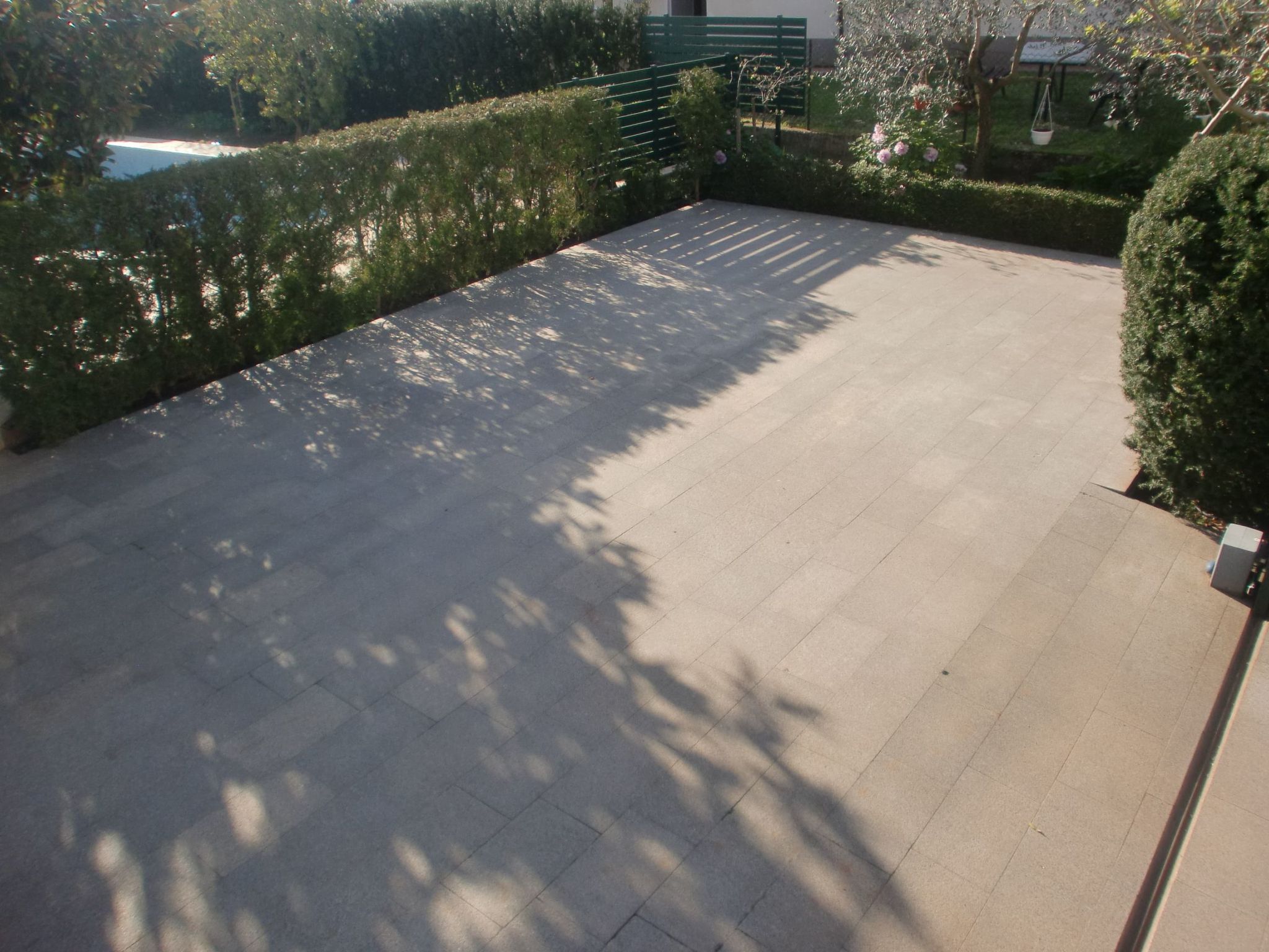 Mit Blick auf das Wasser-Draußen