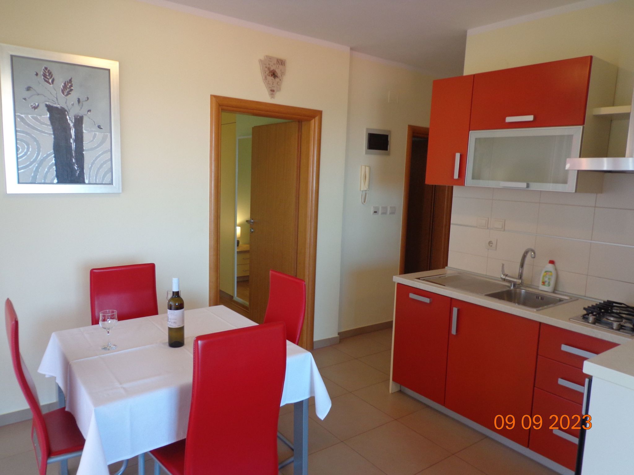 Wohnung mit Blick auf das Wasser