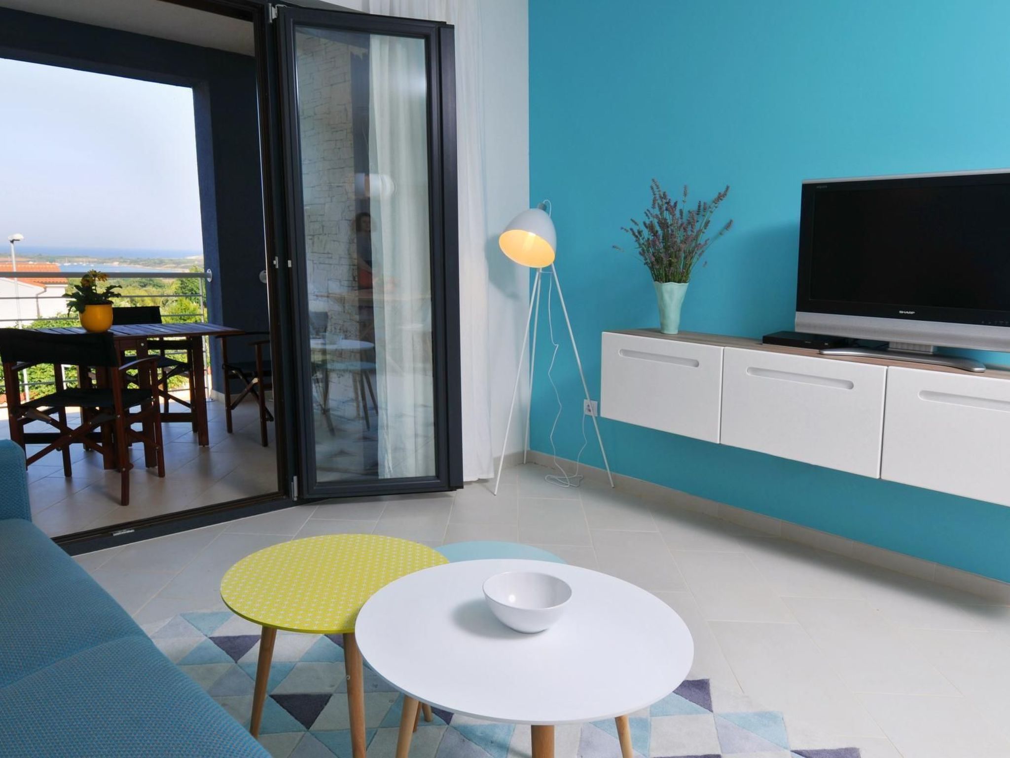 Appartement "Kat mali" mit Blick auf das Wasser-Binnen