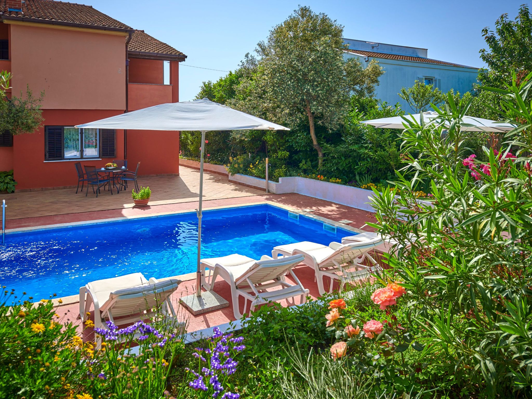 Villa Bastianich mit großem Garten und Pool-Binnen