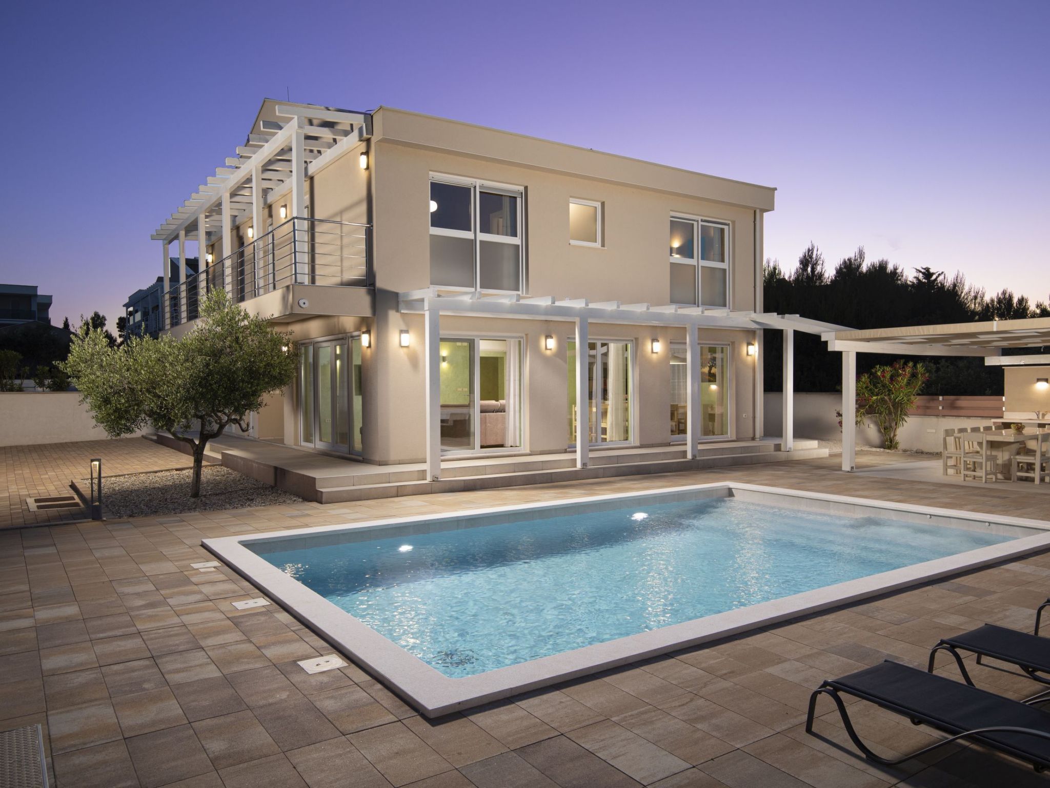 Vakantiehuis met privé zwembad in Medulin/Liznjan (Kroatië) voor 11 personen