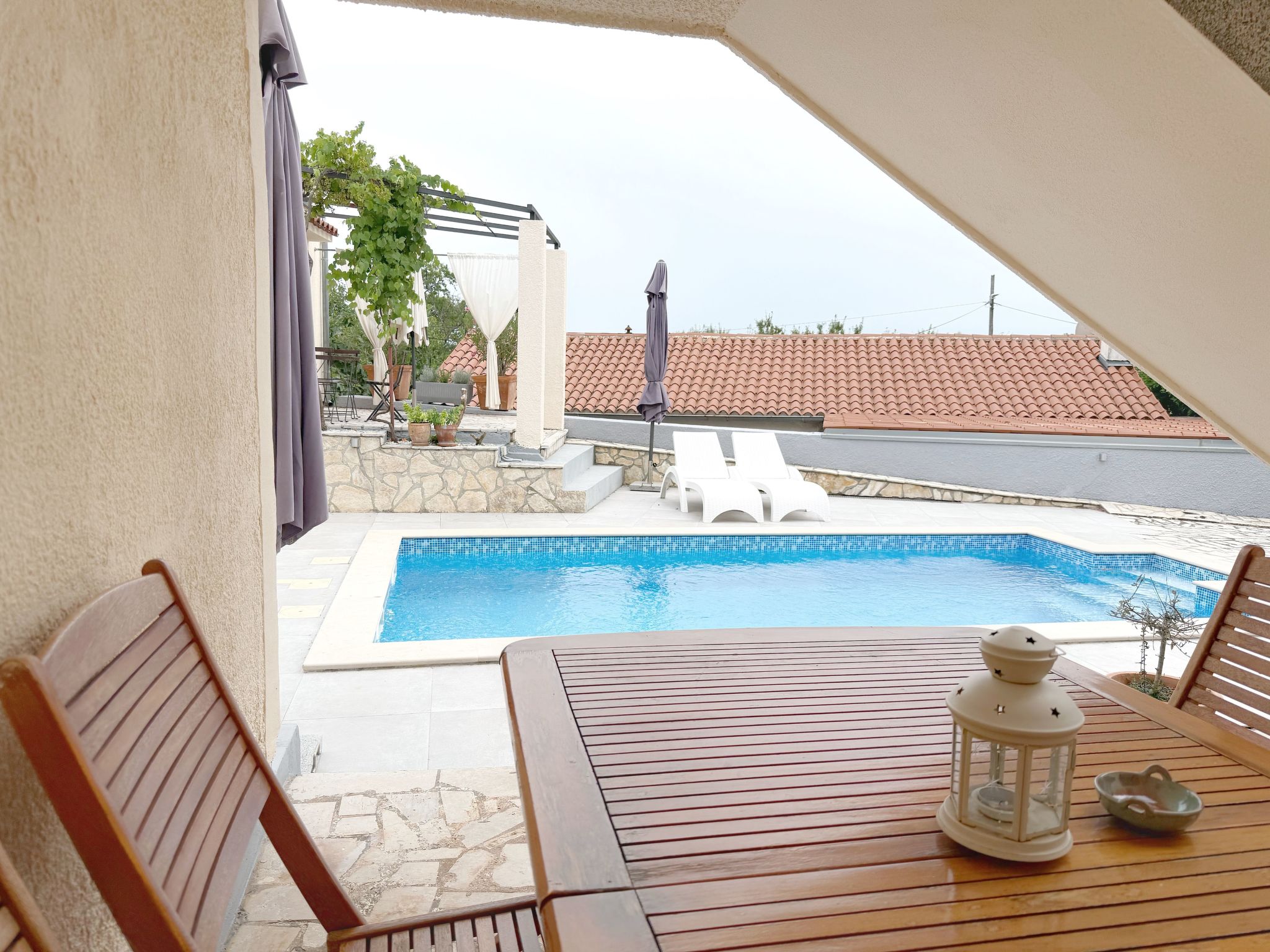 LacoDeLama mini resort - Wohnung Marta mit Pool-Binnen