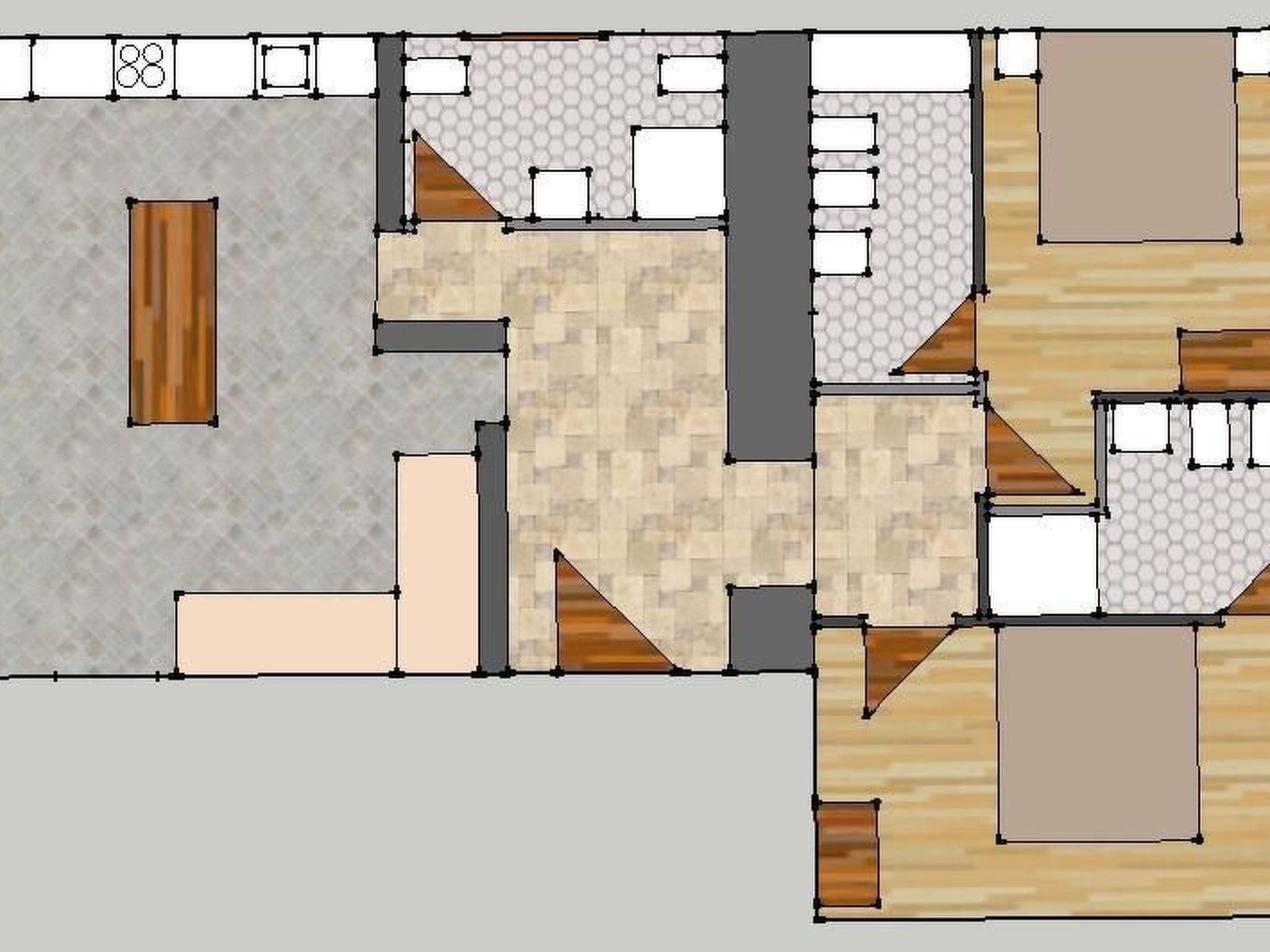 LacoDeLama mini resort - Wohnung Marta mit Pool-Binnen