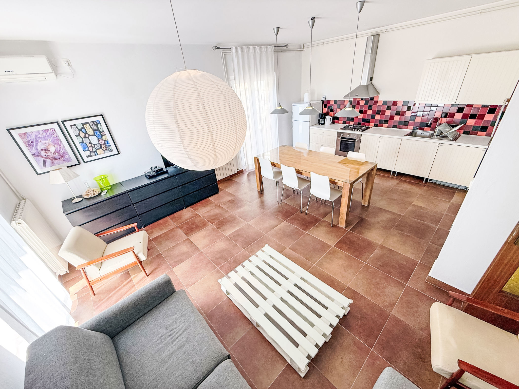 LacoDeLama mini resort - Wohnung Marta mit Pool - Drinnen