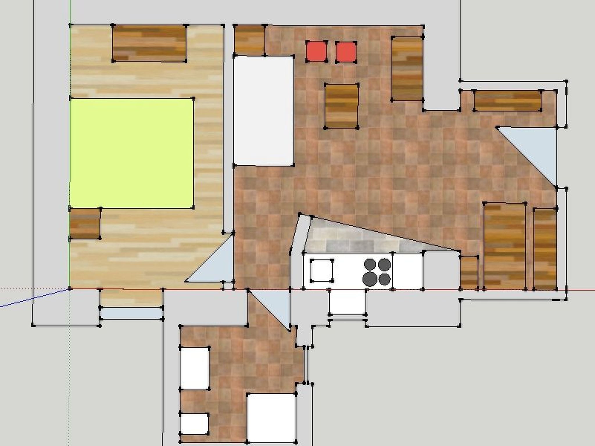 LacoDeLama mini resort - Wohnung Pina mit Pool-Binnen