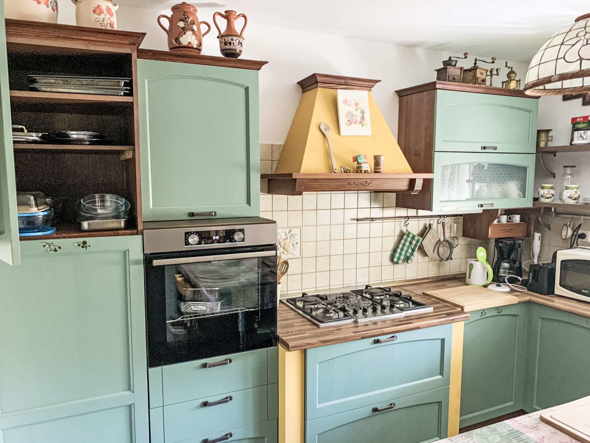 Große Ferienwohnung in Ližnjan mit Offenem Kamin - Binnen