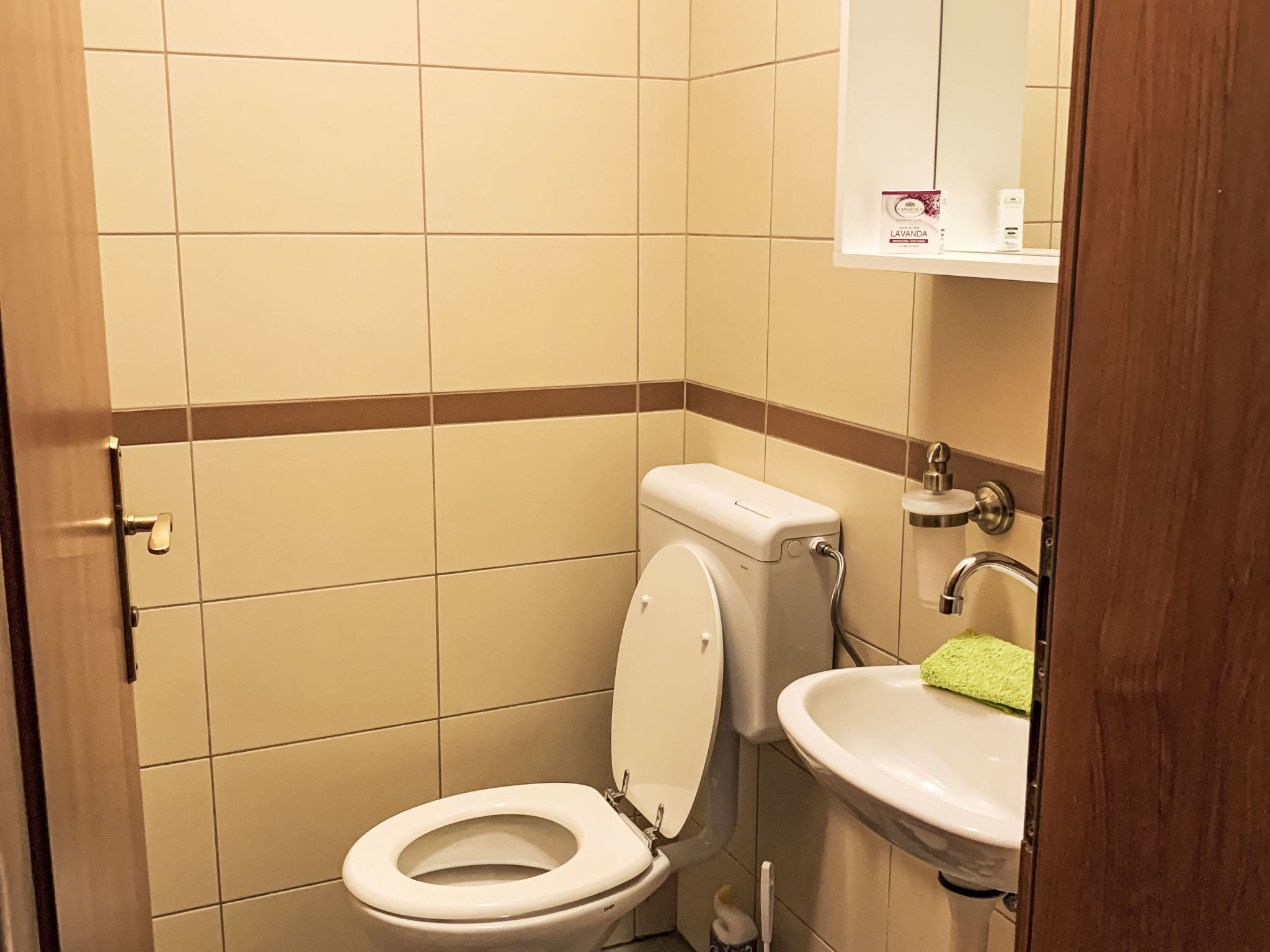 Große Ferienwohnung in Ližnjan mit Offenem Kamin - Binnen