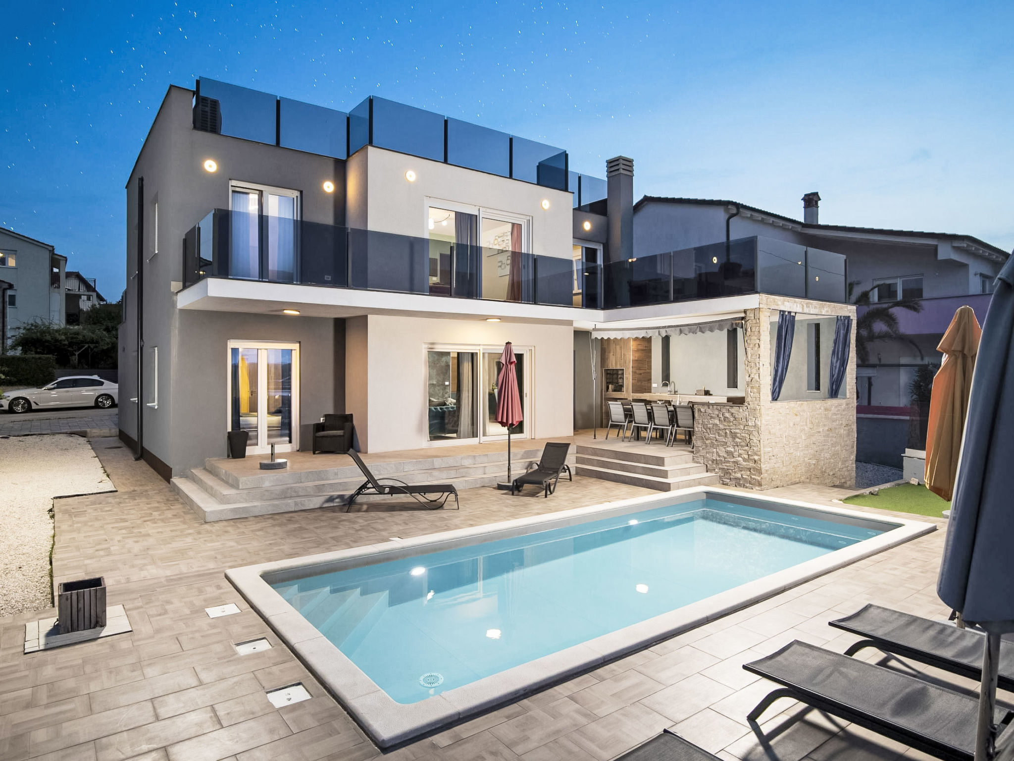 5-Schlafzimmer-Villa Eminentia mit Meerblick