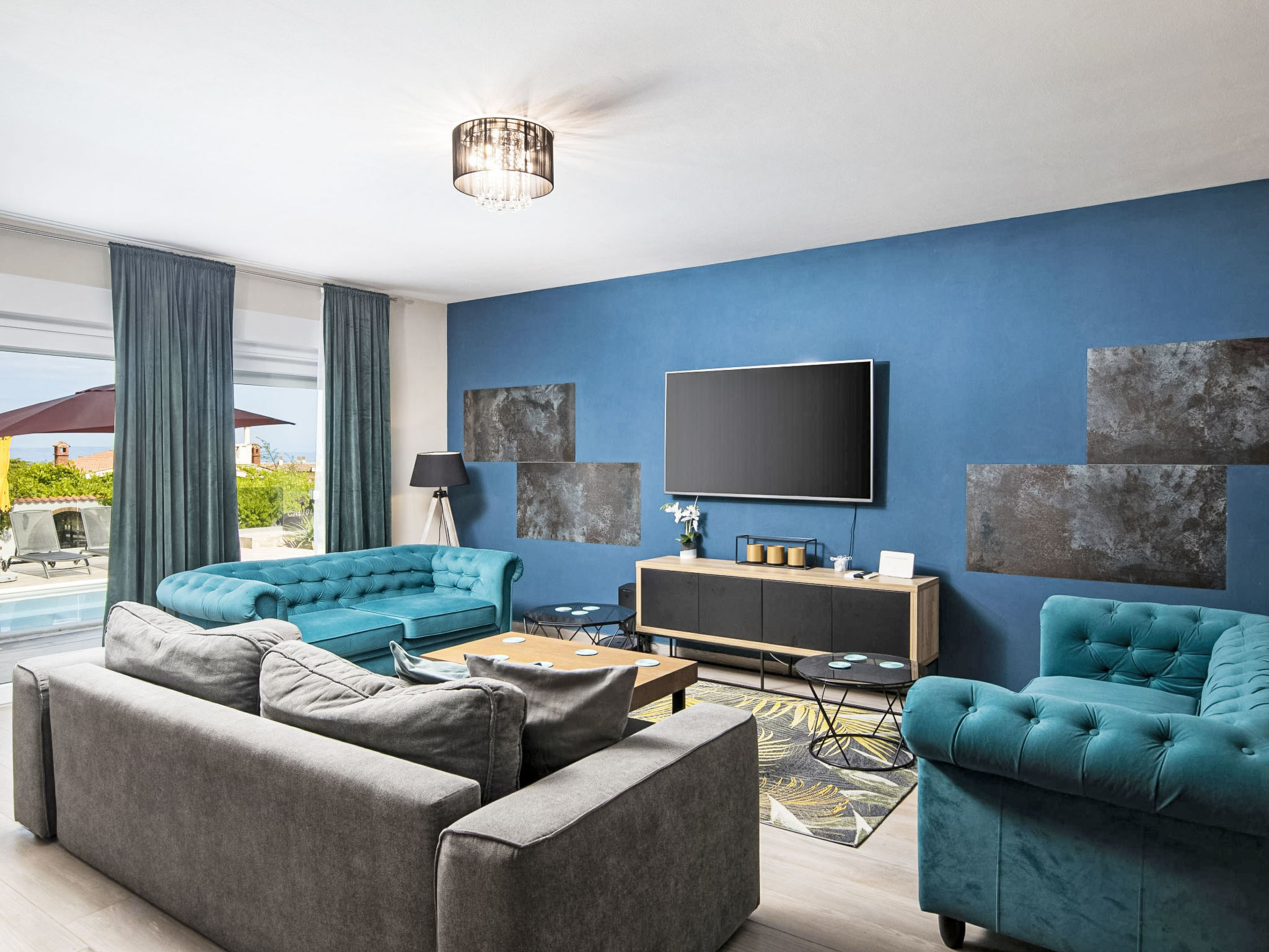 5-Schlafzimmer-Villa Eminentia mit Meerblick - Binnen