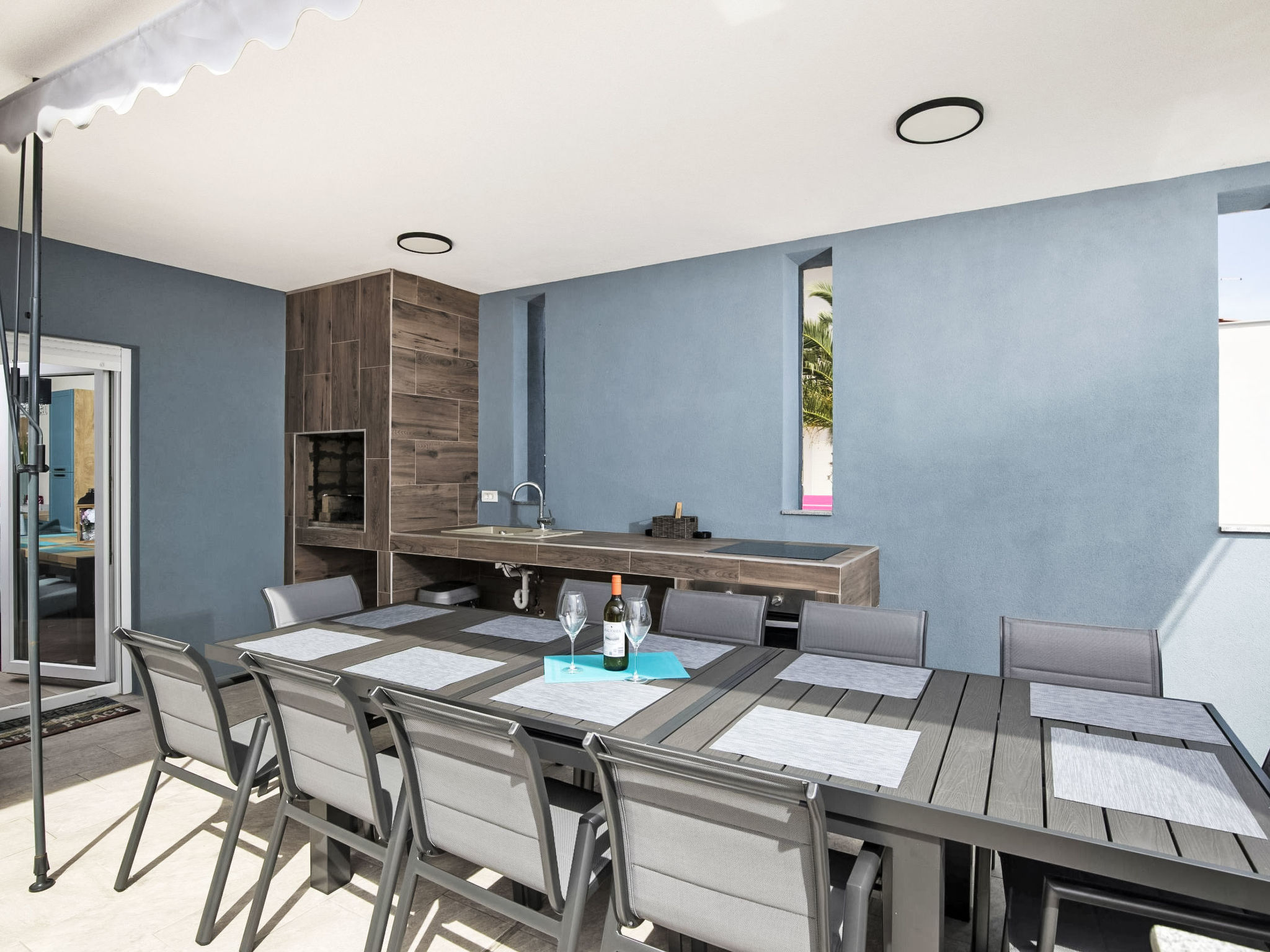 5-Schlafzimmer-Villa Eminentia mit Meerblick - Buiten