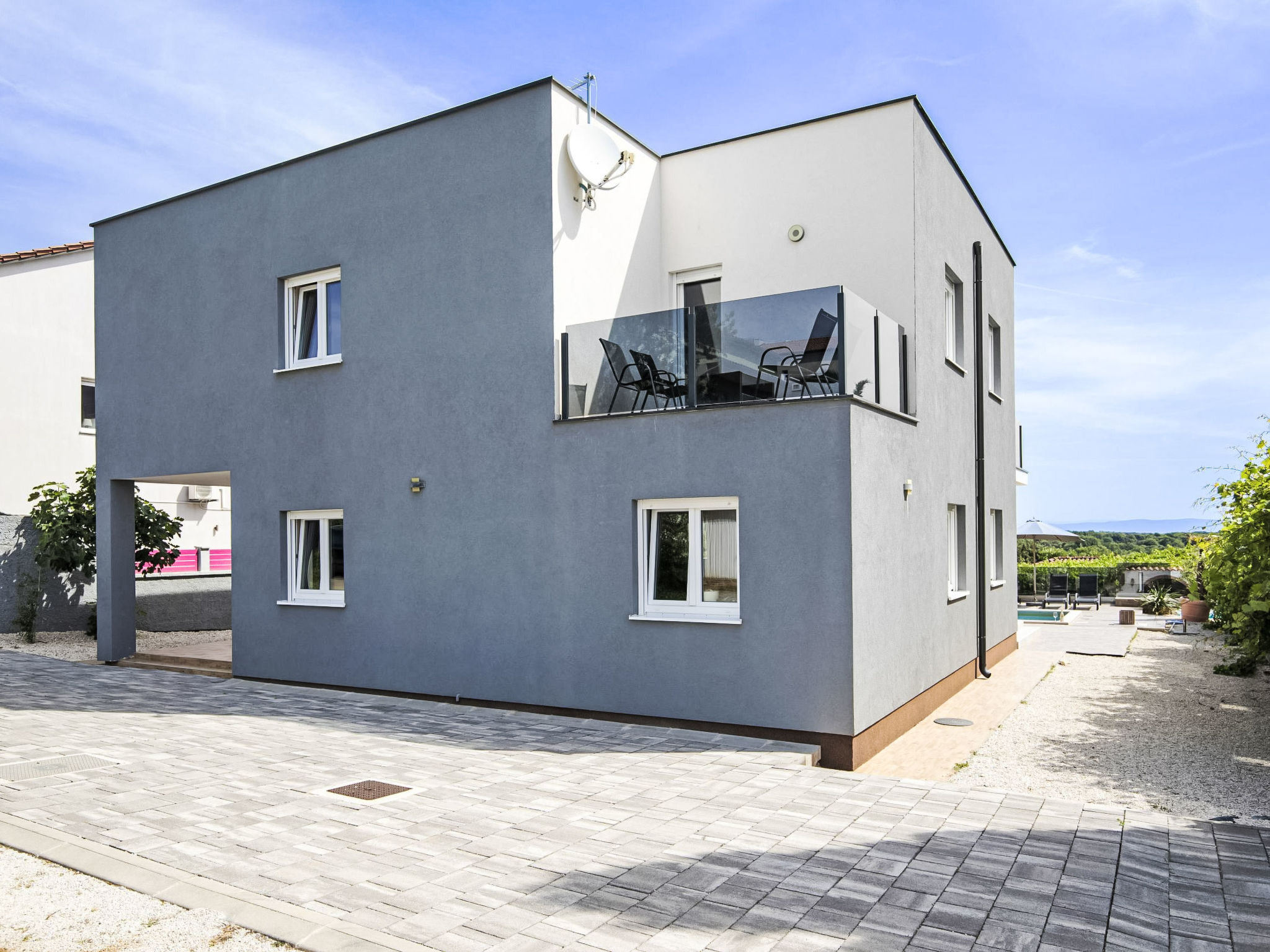 5-Schlafzimmer-Villa Eminentia mit Meerblick - Buiten