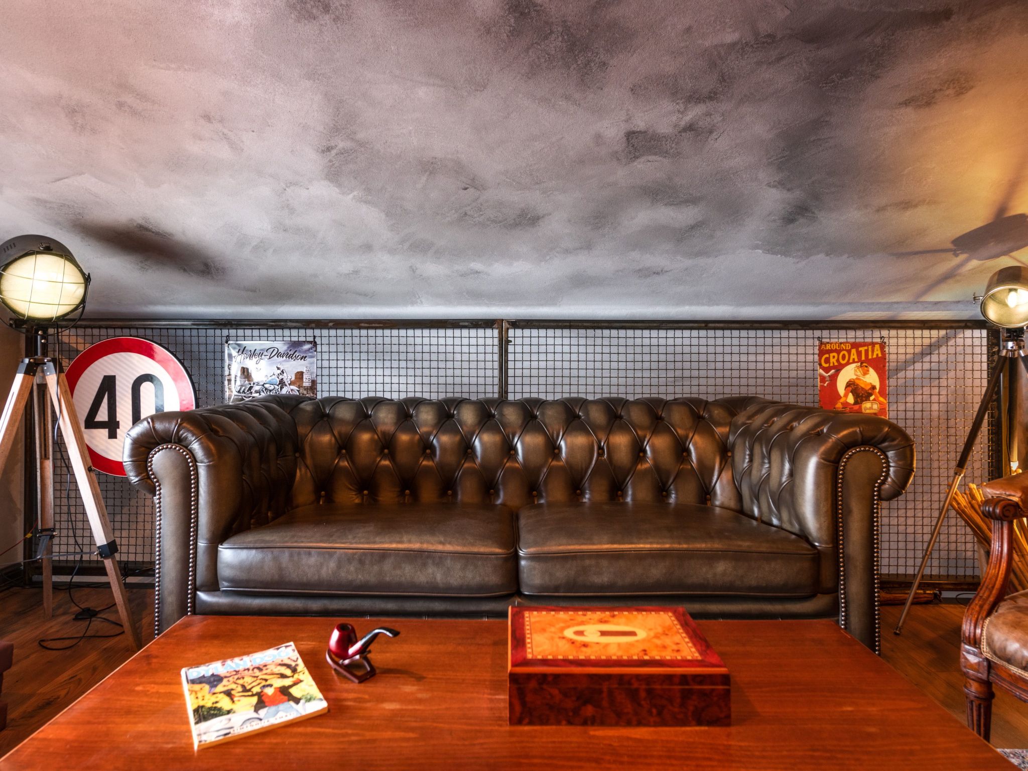 Rustic cozy house Pupy mit private pool und kino-Binnen