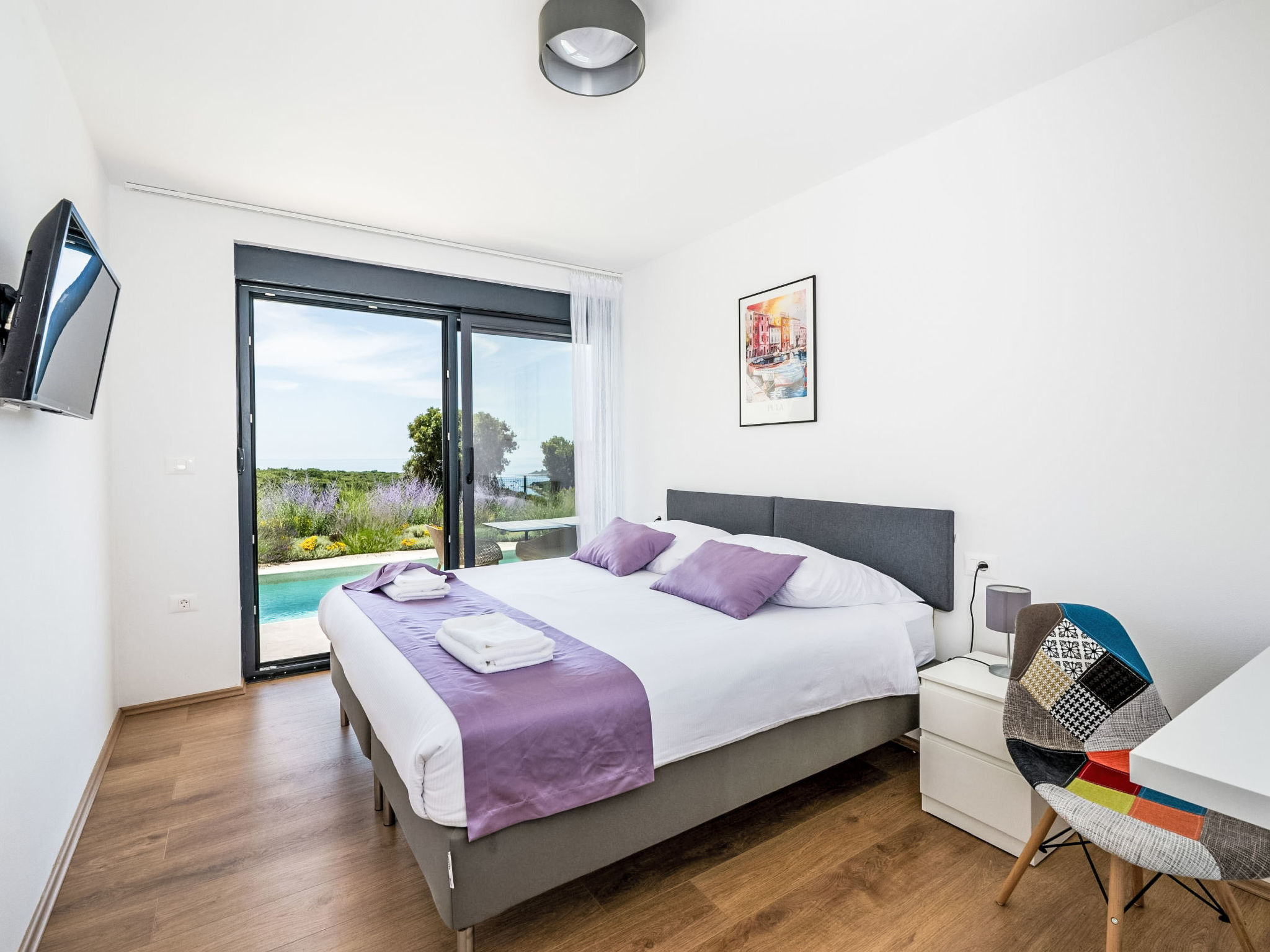 Villa Artec mit Meerblick - Drinnen