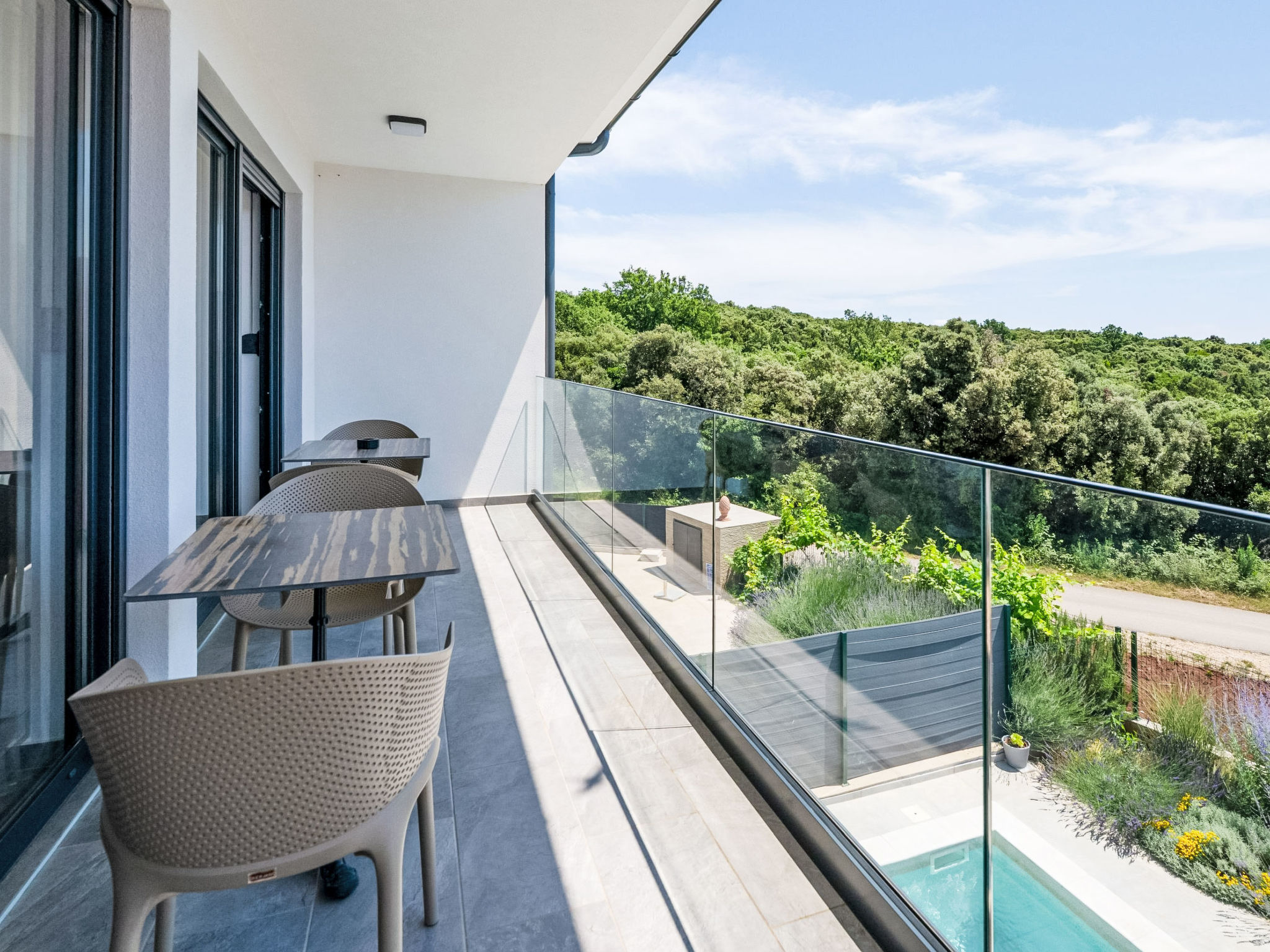 Villa Artec mit Meerblick - Draußen