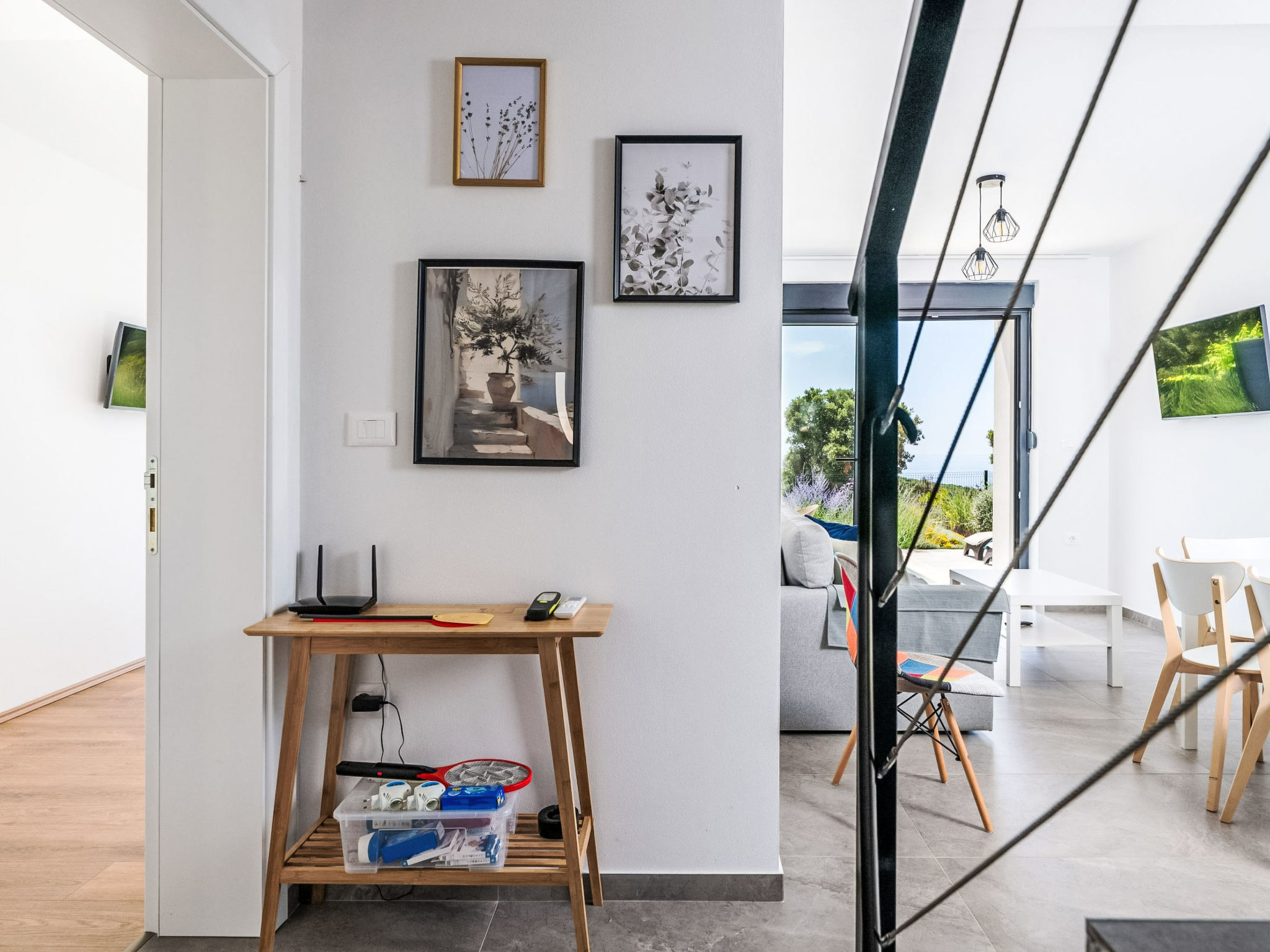 Villa Artec mit Meerblick - Drinnen