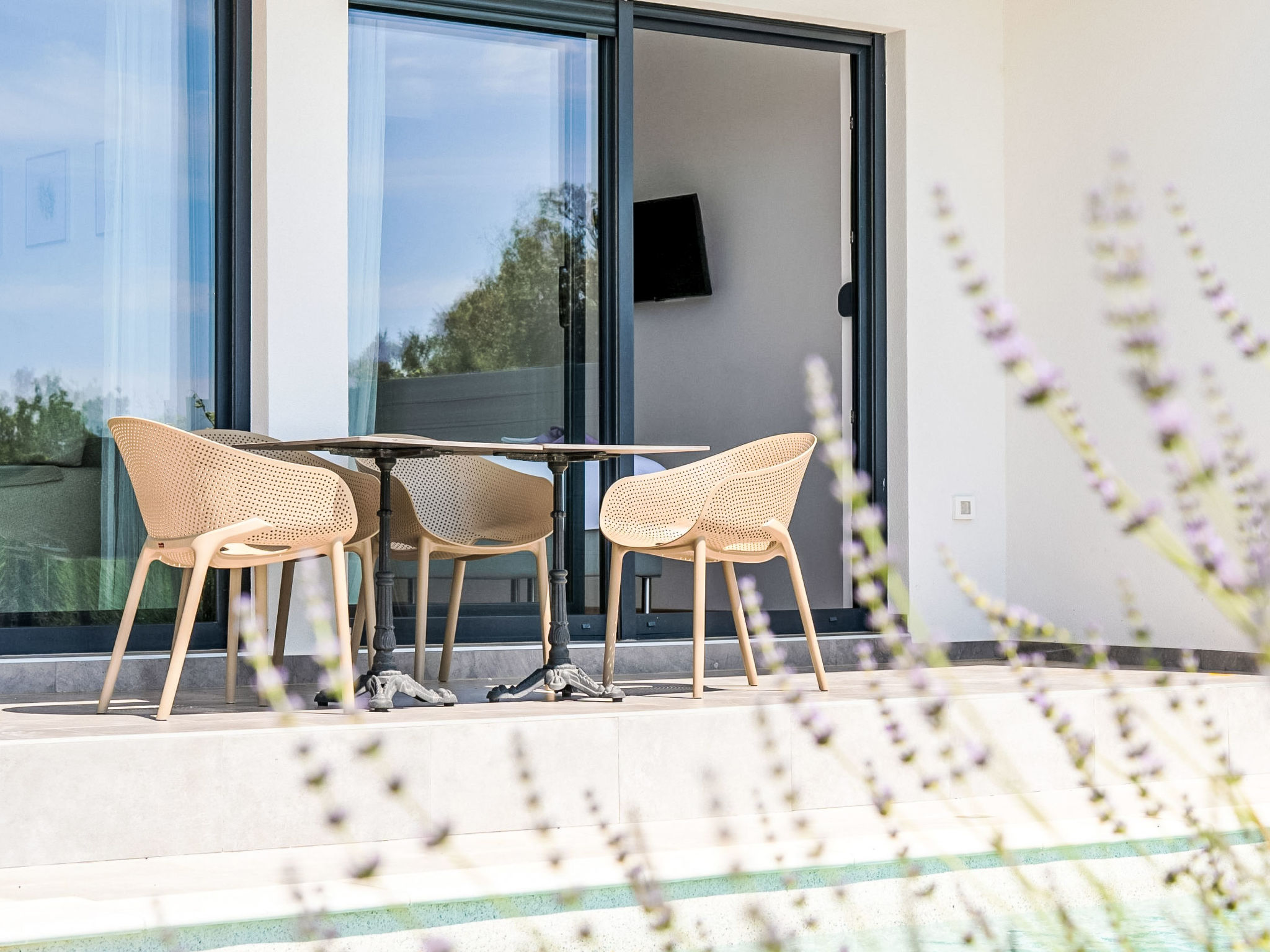 Villa Artec mit Meerblick - Draußen
