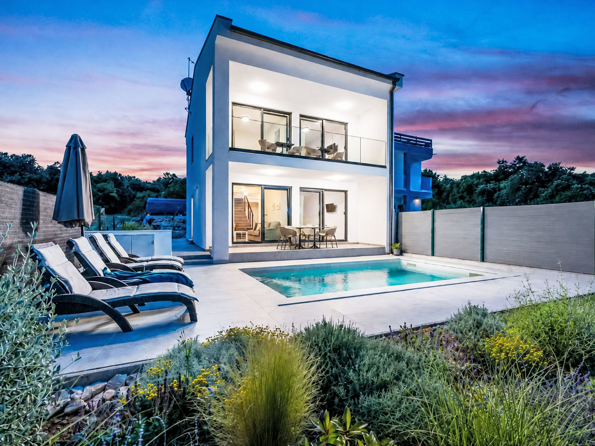 Villa Artec mit Meerblick