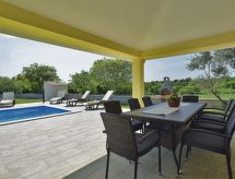 Villa Fiorina: Moderne vrijstaande villa met privézwembad nabij Pula - thumbnail 1