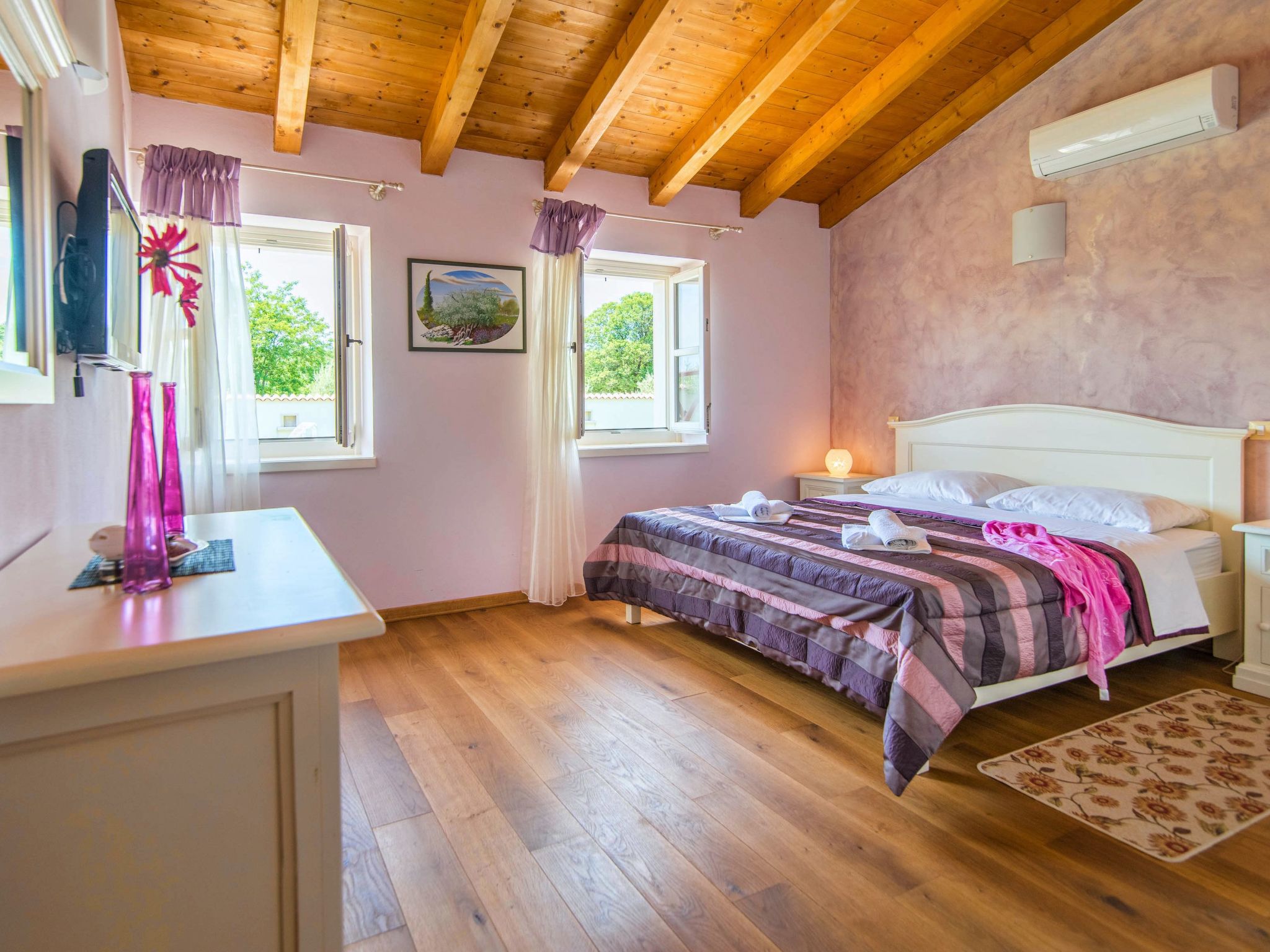 Für 8 Personen und 2 Kinder in Segotici, Istrien (Südküste von Istrien)-Dedans