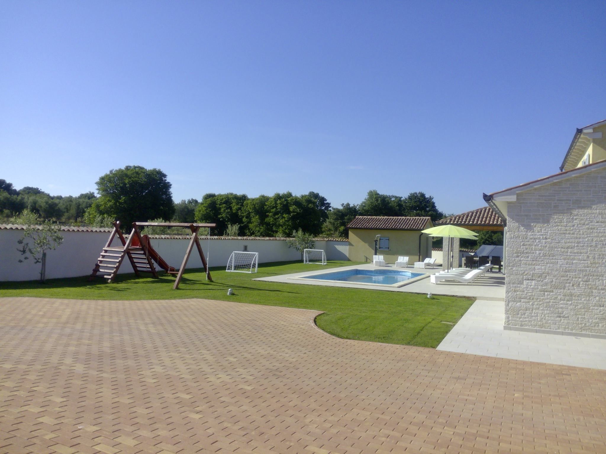 Für 8 Personen und 2 Kinder in Segotici, Istrien (Südküste von Istrien)-Dedans