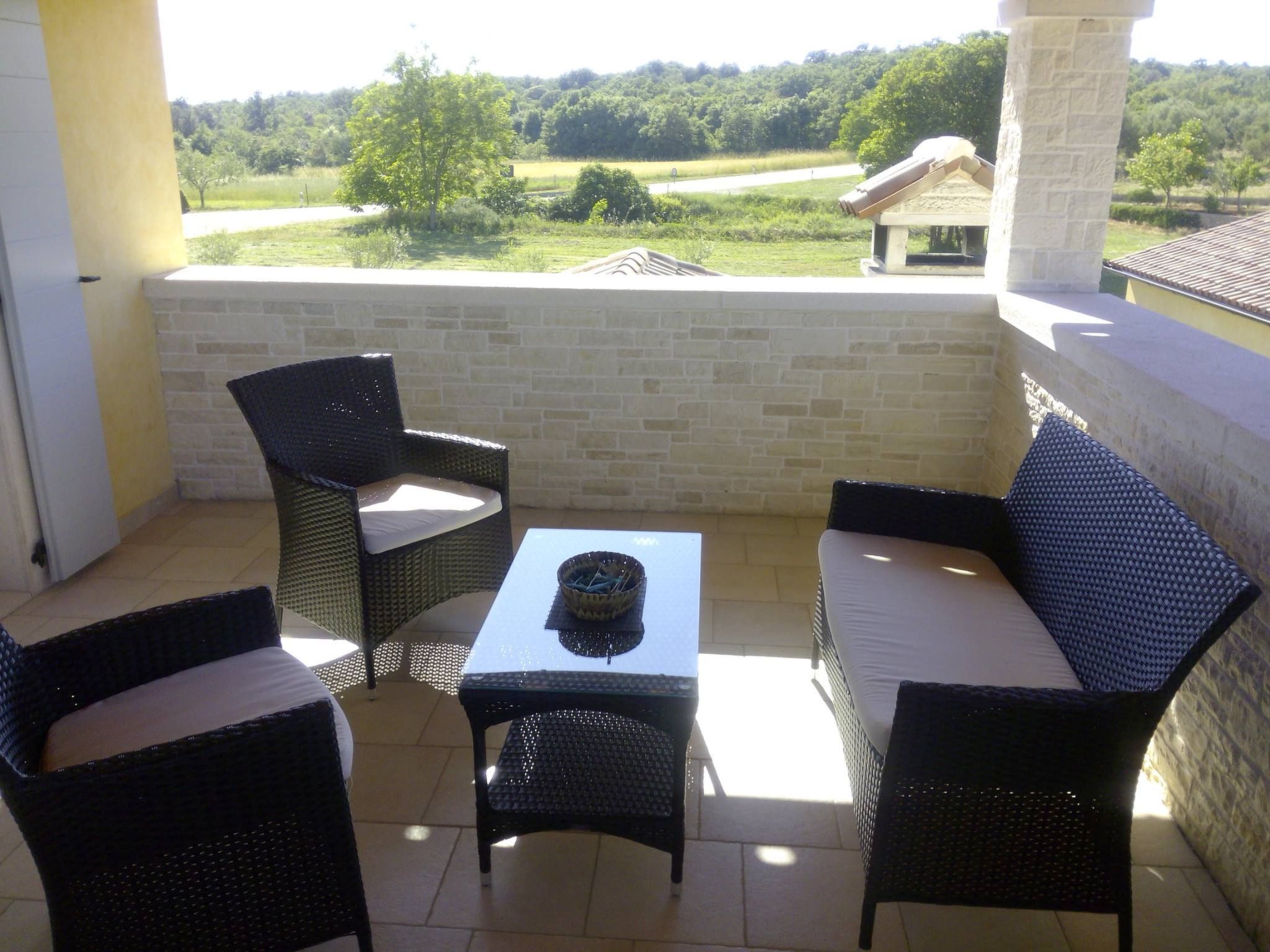 Für 8 Personen und 2 Kinder in Segotici, Istrien (Südküste von Istrien)-Dedans