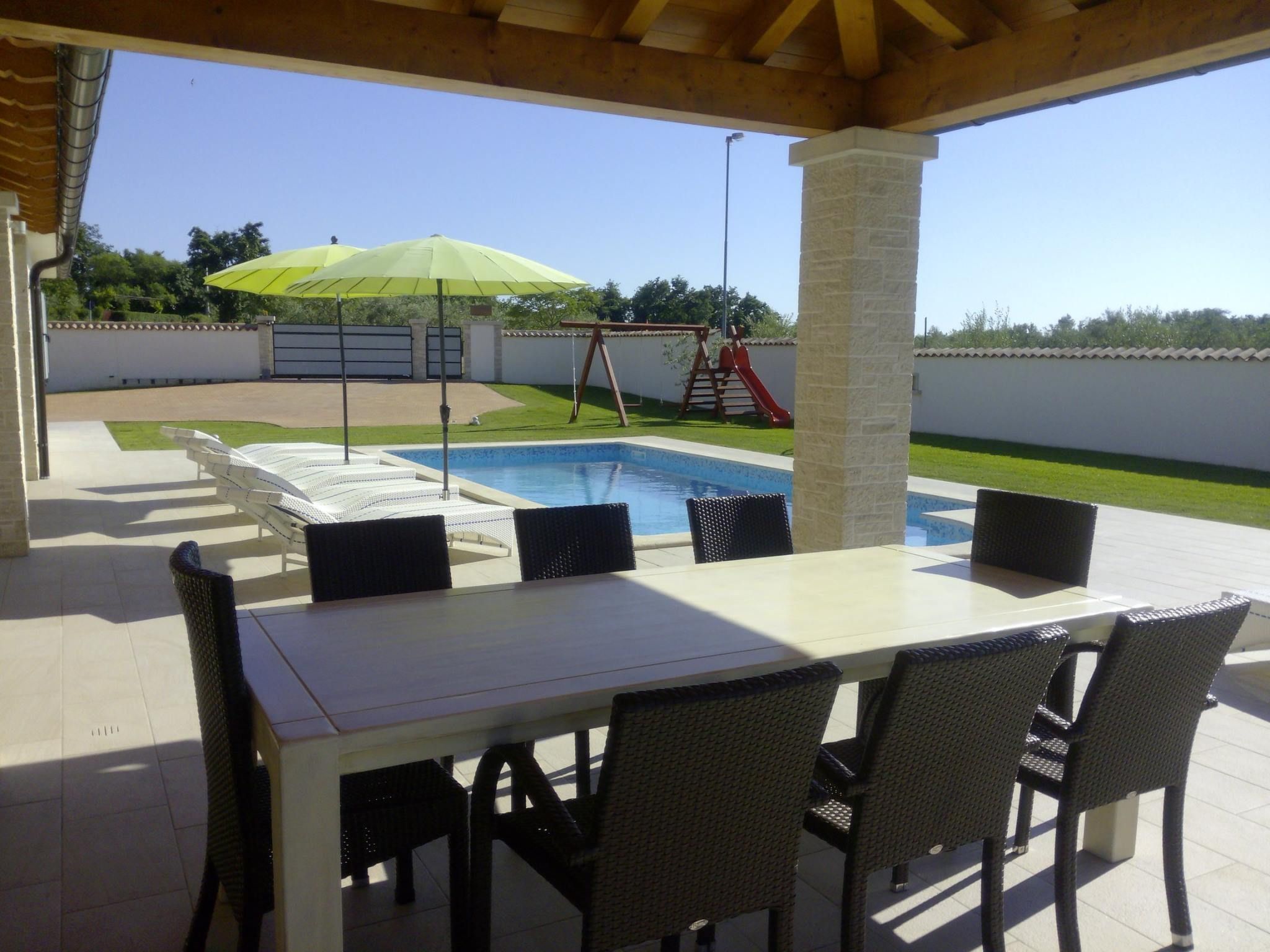 Für 8 Personen und 2 Kinder in Segotici, Istrien (Südküste von Istrien)-Dedans