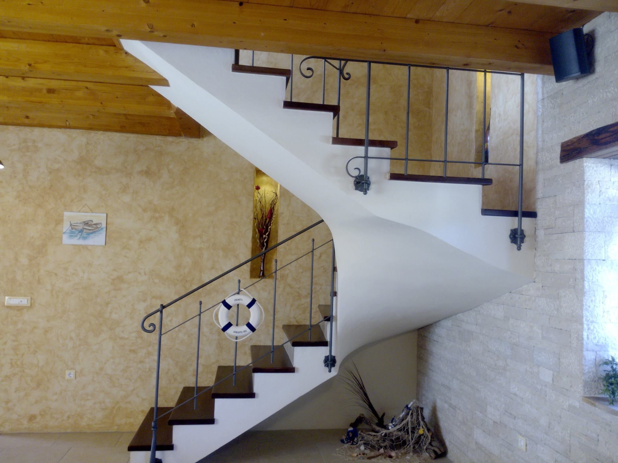 Für 8 Personen und 2 Kinder in Segotici, Istrien (Südküste von Istrien)-Dedans